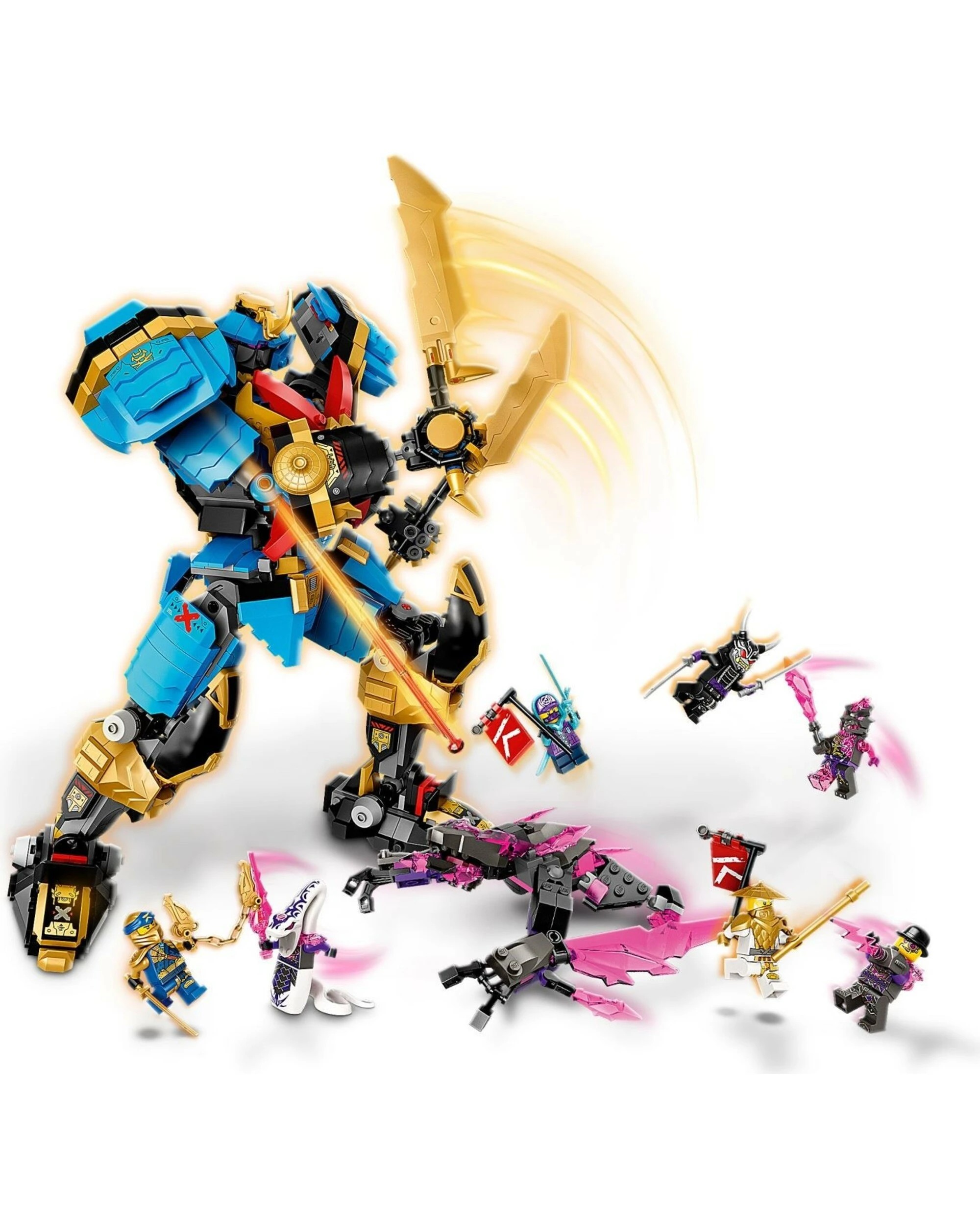 3 LEGO 71775 Nya's Samurai X MECH - NINJAGO Mech & Minifigures, 3 of 5