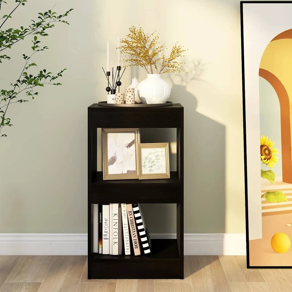 3 Vidaxl Book Cabinet Book Cabinet, Book Cabinets - Black, 3 of 8
