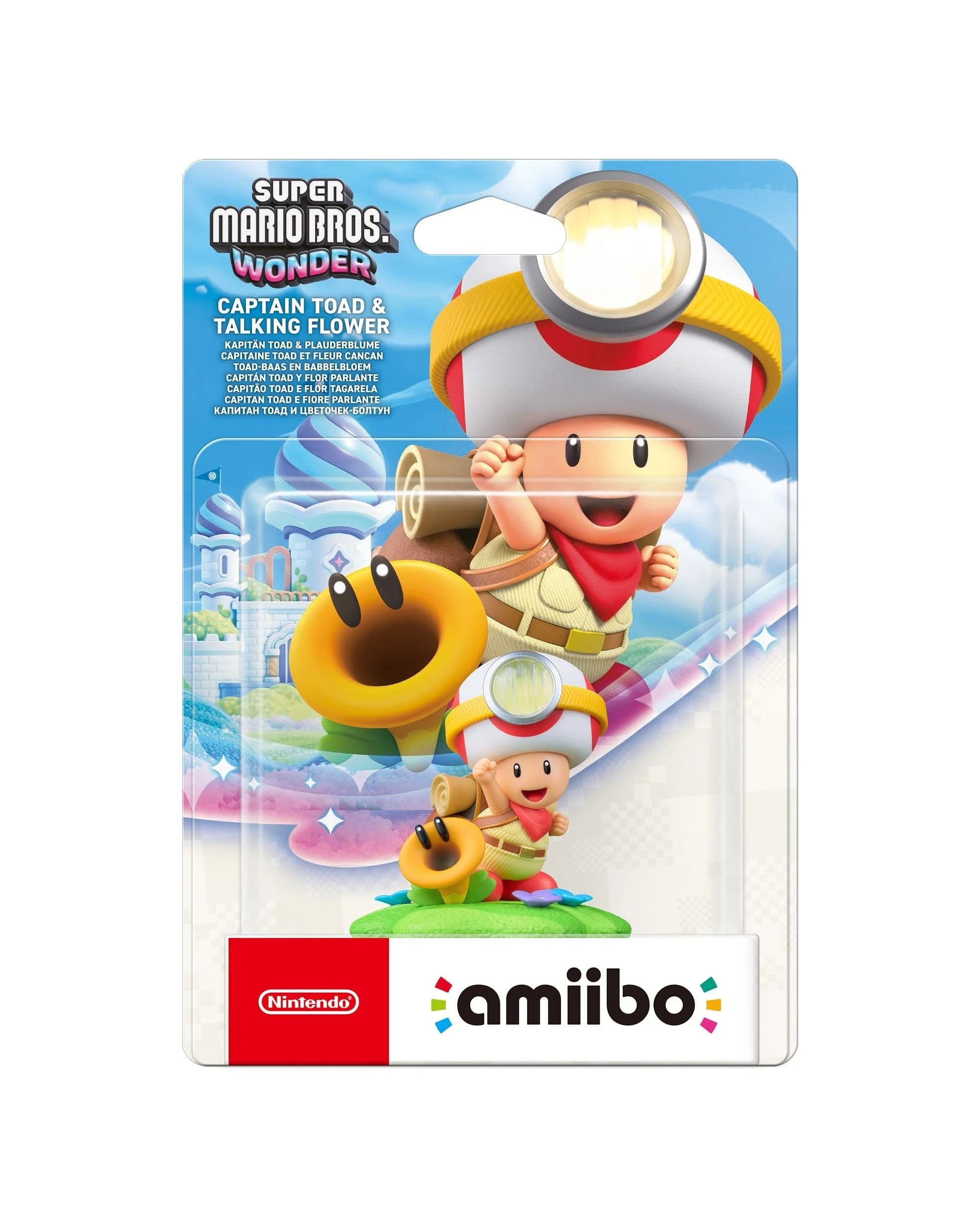 1 Nintendo Captain Toad and Talking Flower amiibo - Super Mario Bros. Wonder, 1 of 1