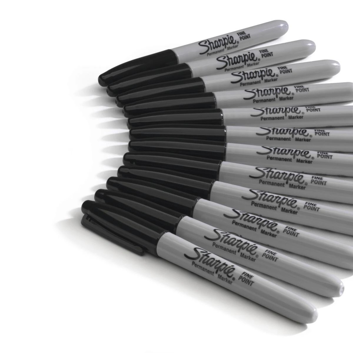4 12 Pack Sharpie Fine Point Permanent Markers - Black, 4 of 6