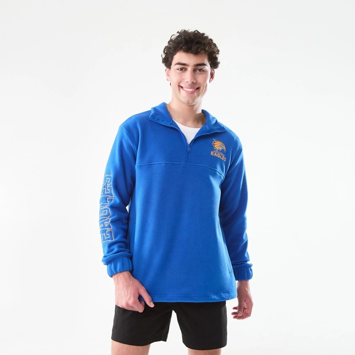 2 Official AFL Adult Polar Fleece Top West Coast, 2 of 9
