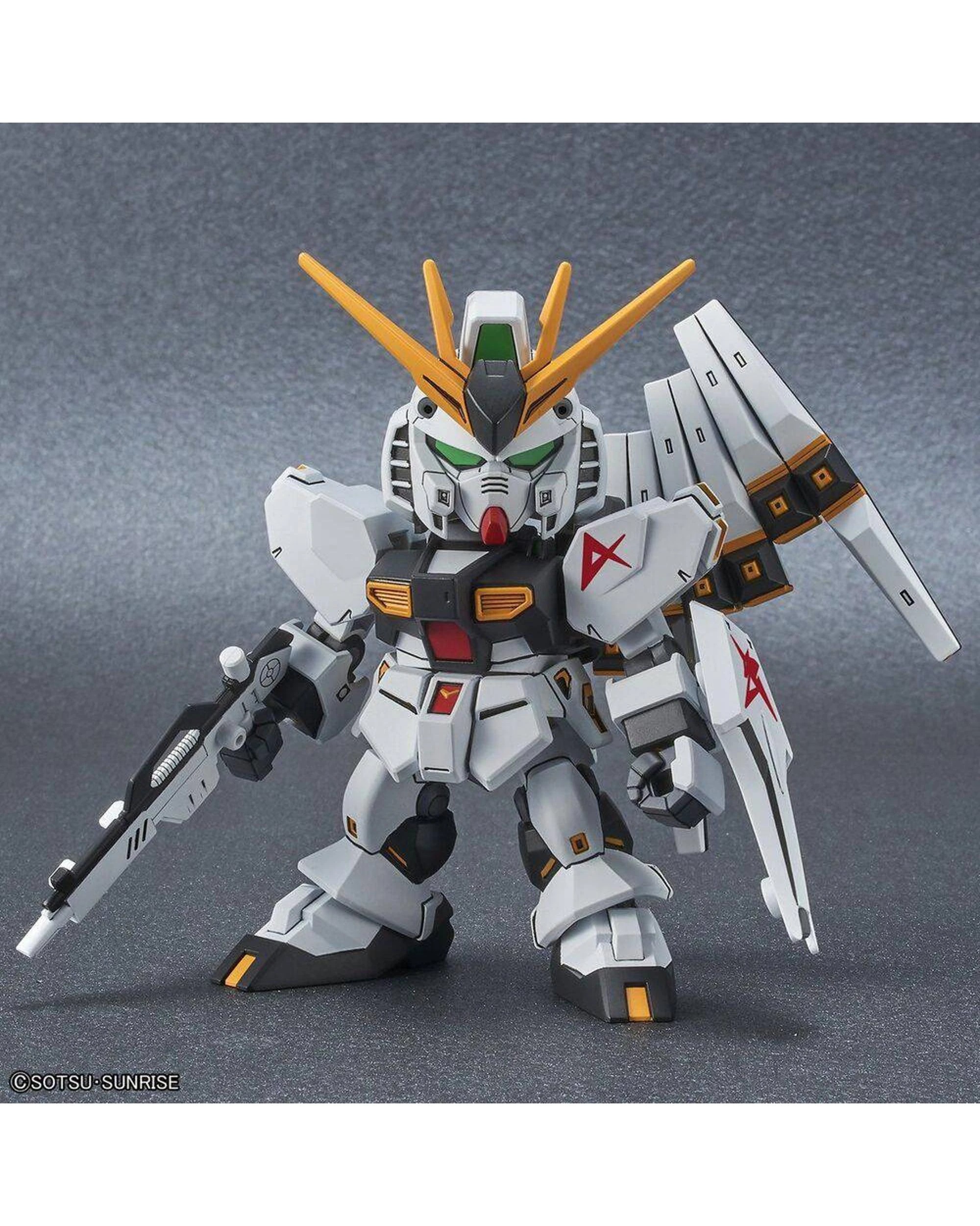 3 Bandai Gundam SD Gundam EX-Standard Nu Gundam Model Kit, 3 of 9