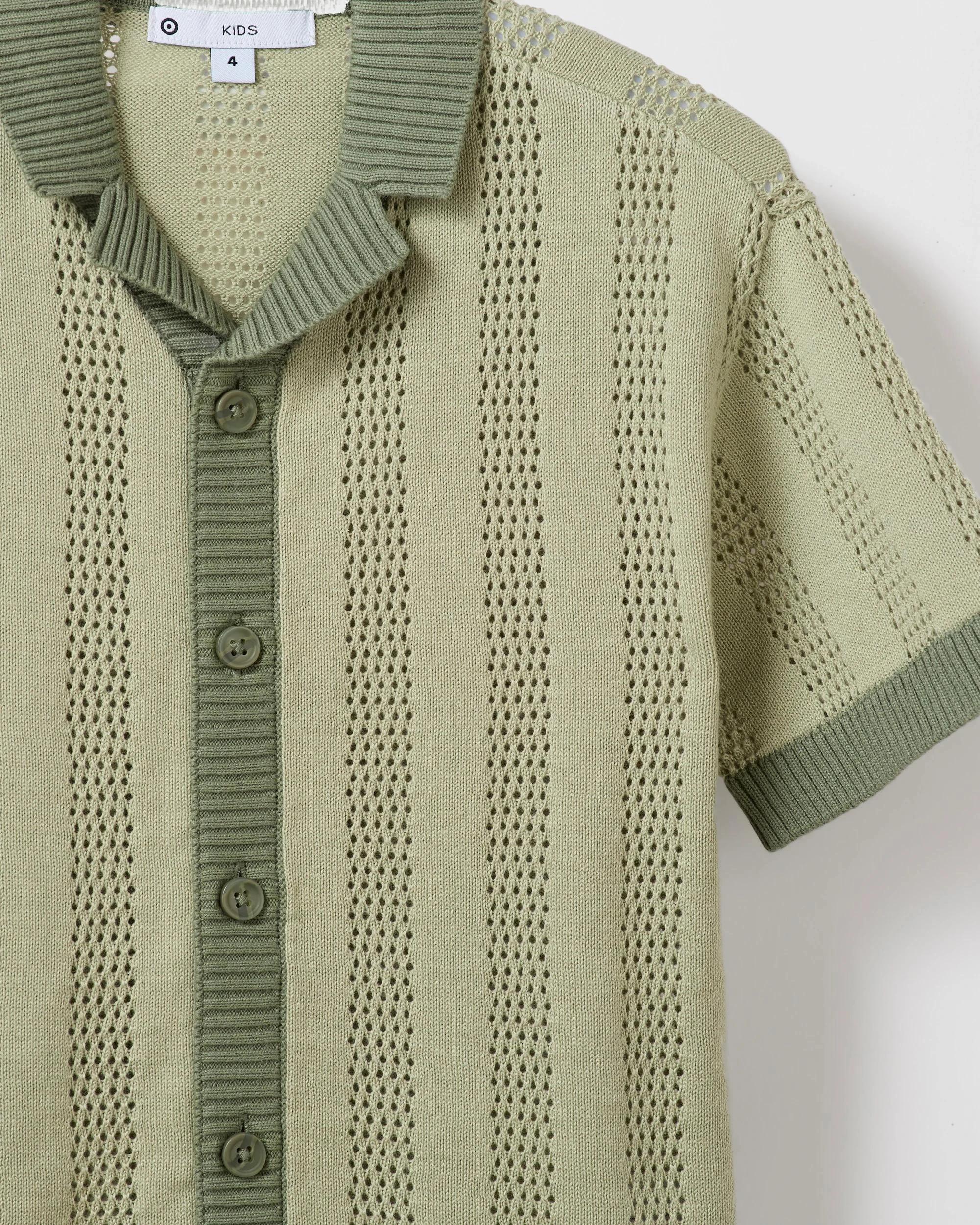 6 Target Australian Cotton Knit Shirt KHAKI, 6 of 6