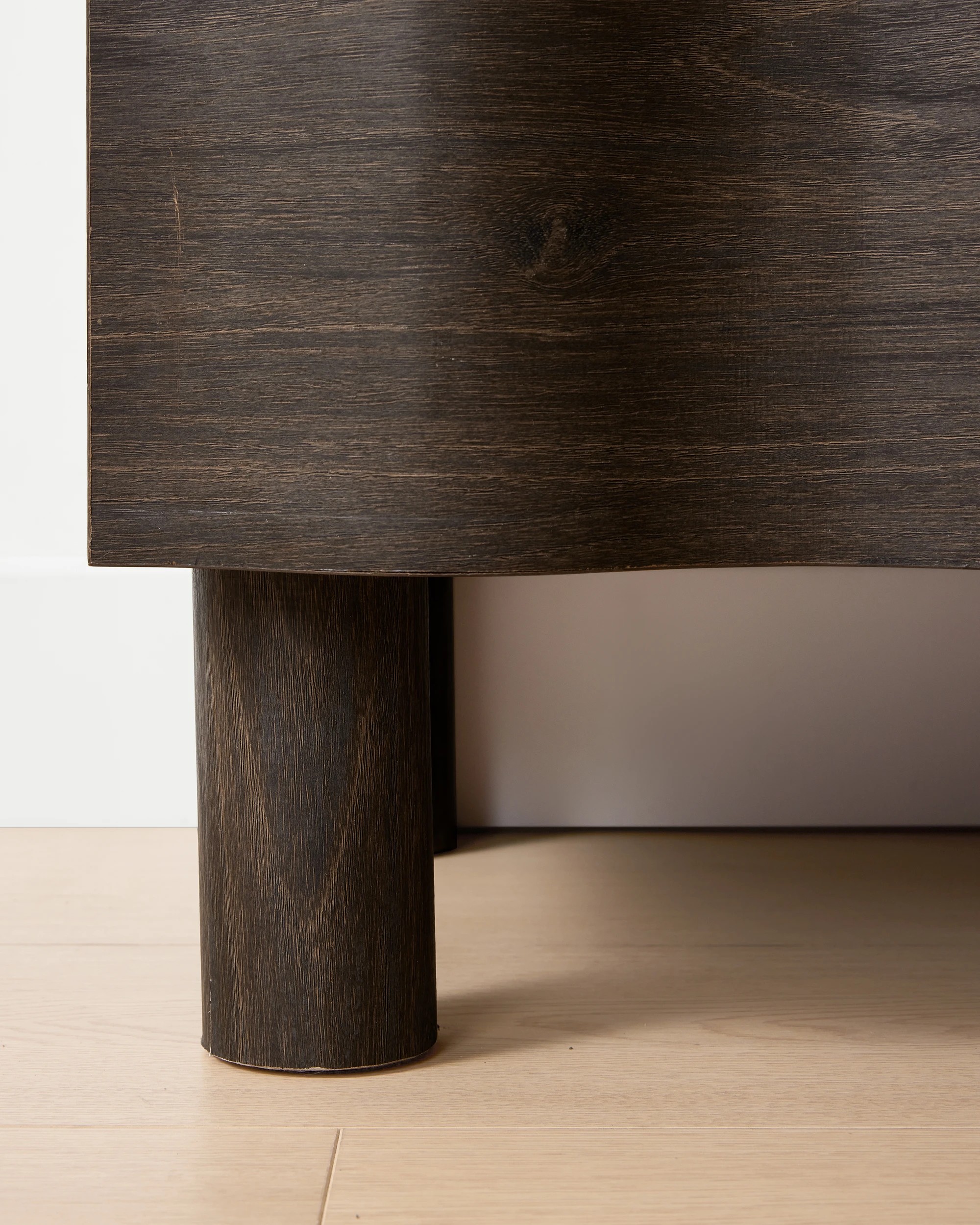 6 Ripple 2 Drawer Bedside Table - Walnut, 6 of 6