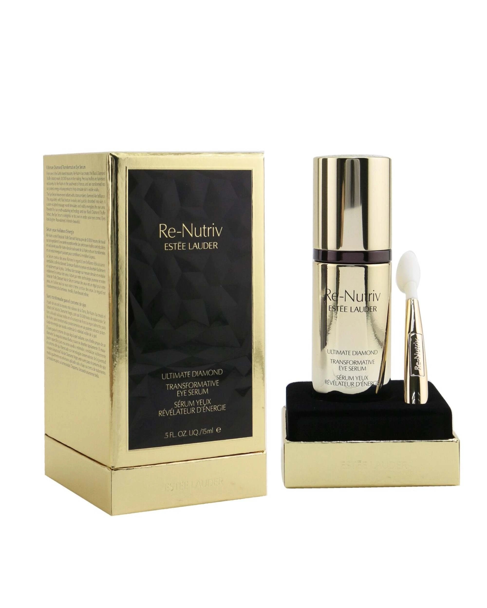 2 Estee Lauder Re-Nutriv Ultimate Diamond Transformative Eye Serum  15ml/0.5oz, 2 of 3