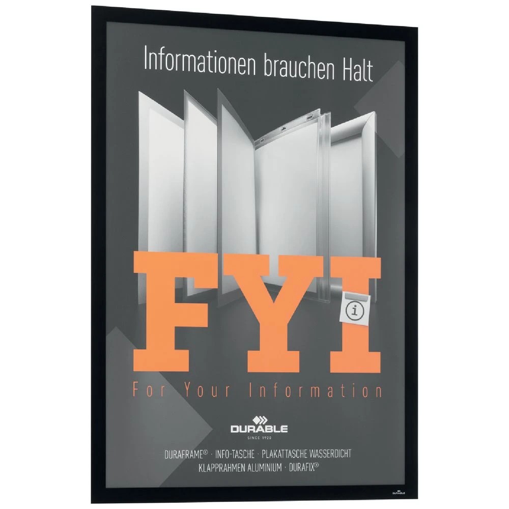 10 Duraframe Poster Info-Frame A1 Black, 10 of 10