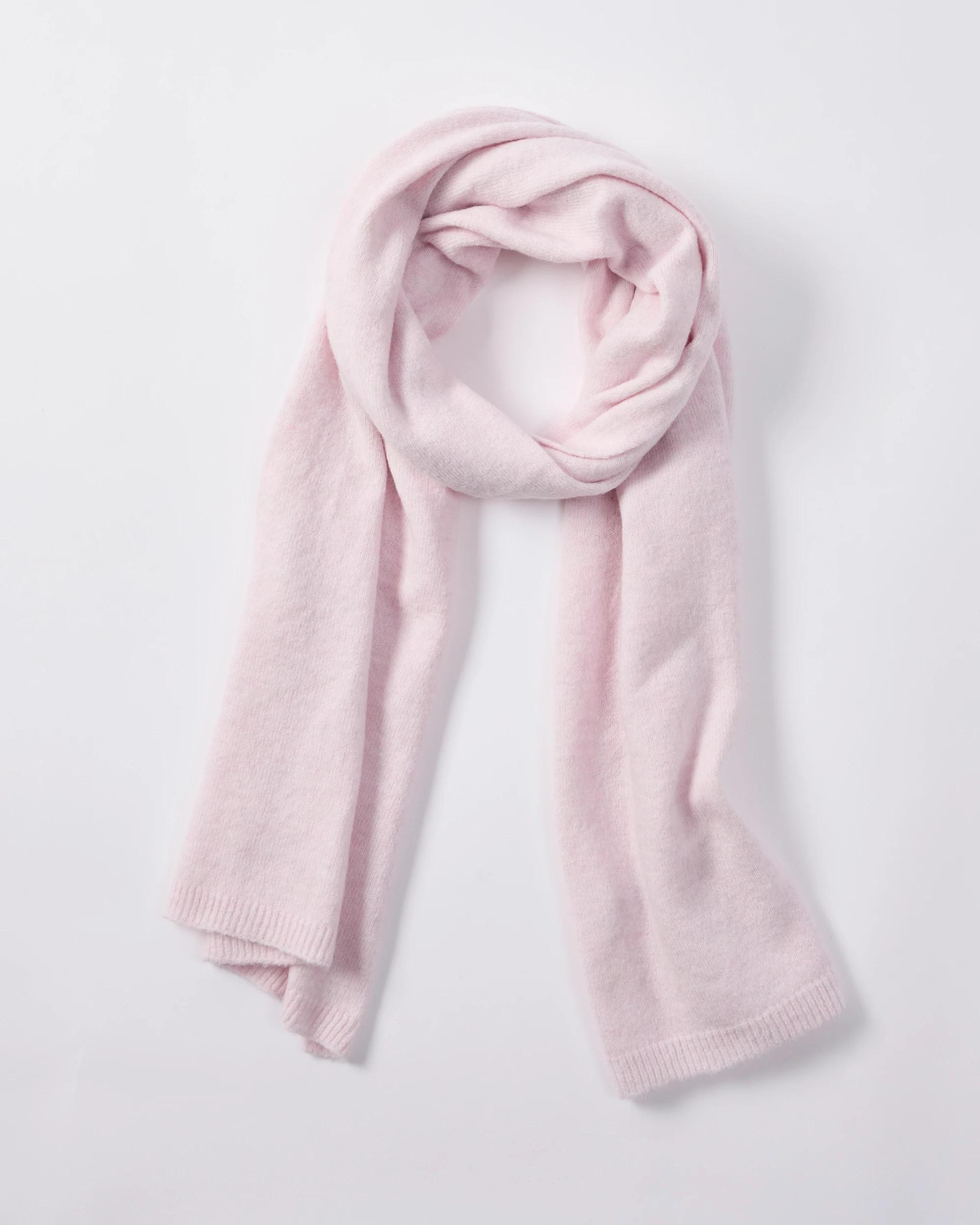 1 Fine Knit Scarf Soft Prpl, 1 of 3
