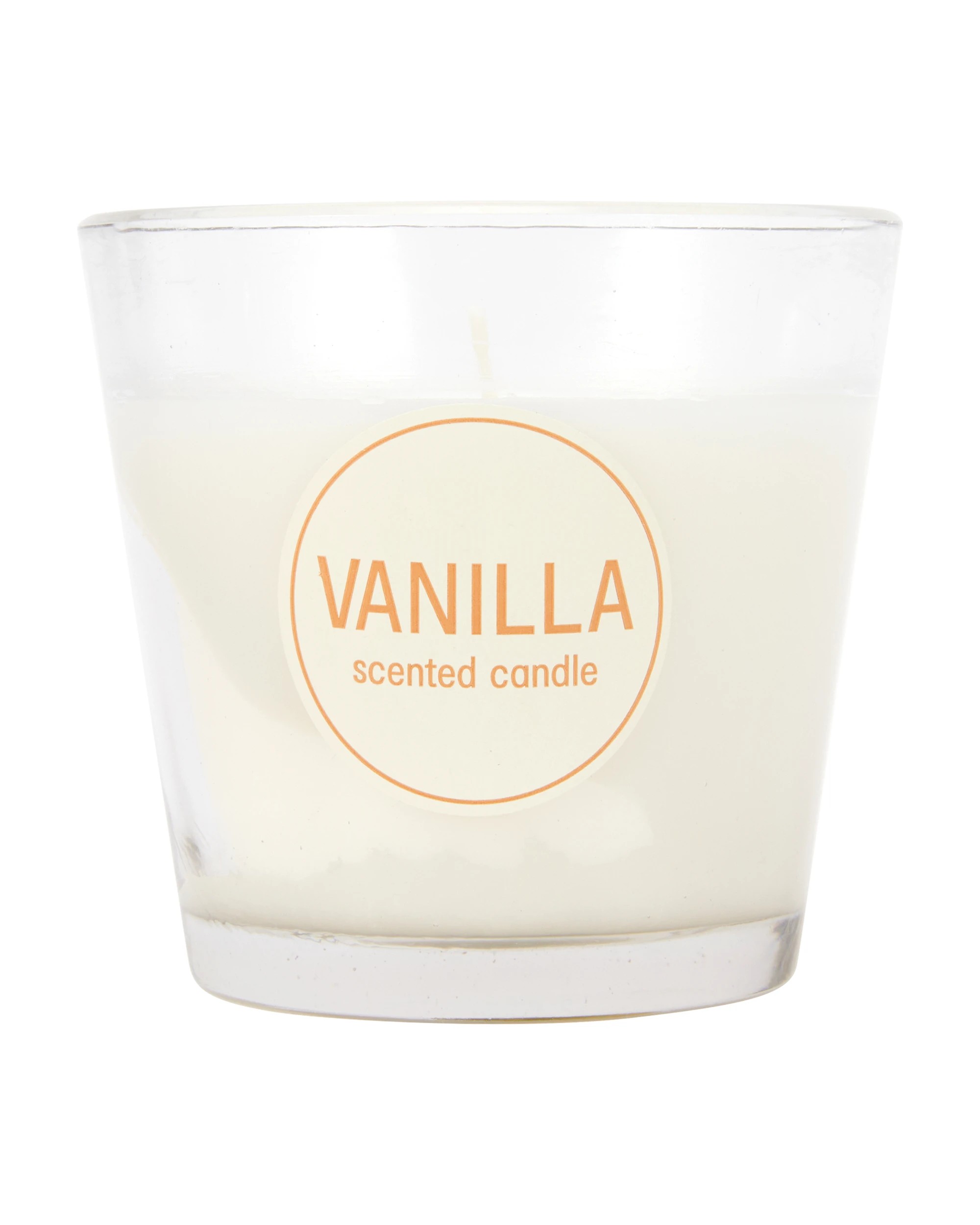 1 Vanilla and Jasmine Fragrant Candle In Glass, 1 of 5