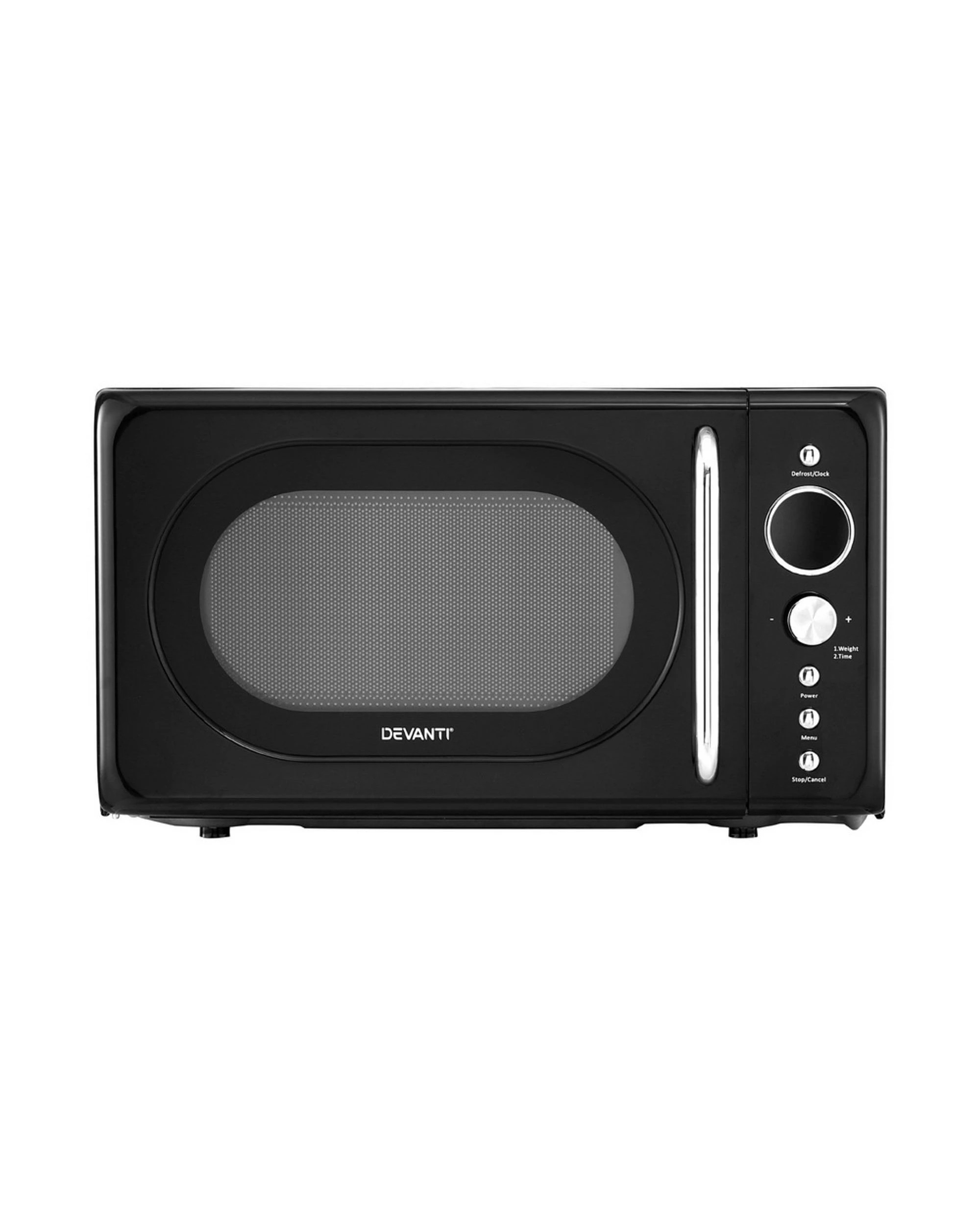 3 Devanti 20L Microwave Oven 700W - Black, 3 of 4