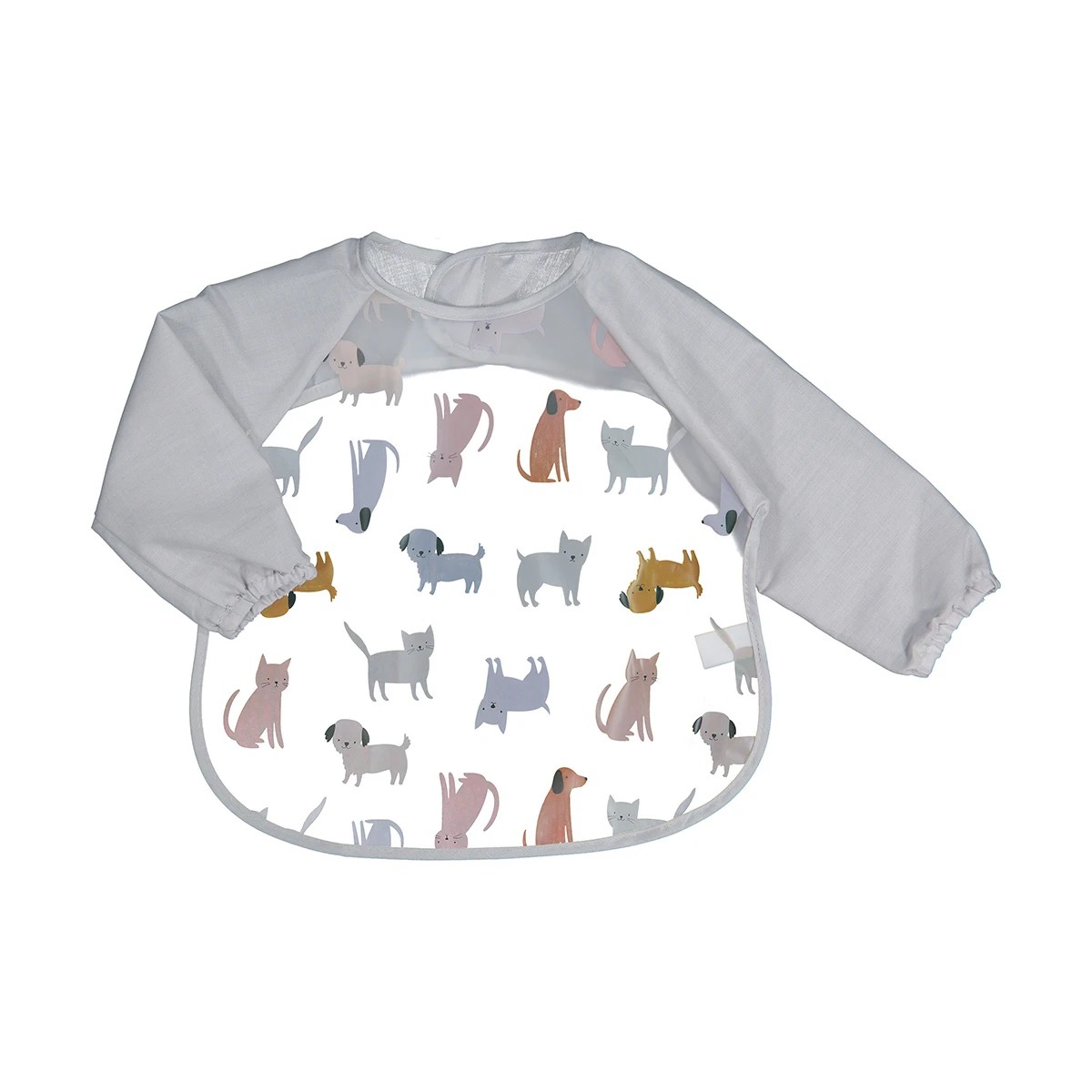3 2 Pack Sleeved Bibs - Dogs, 3 of 5