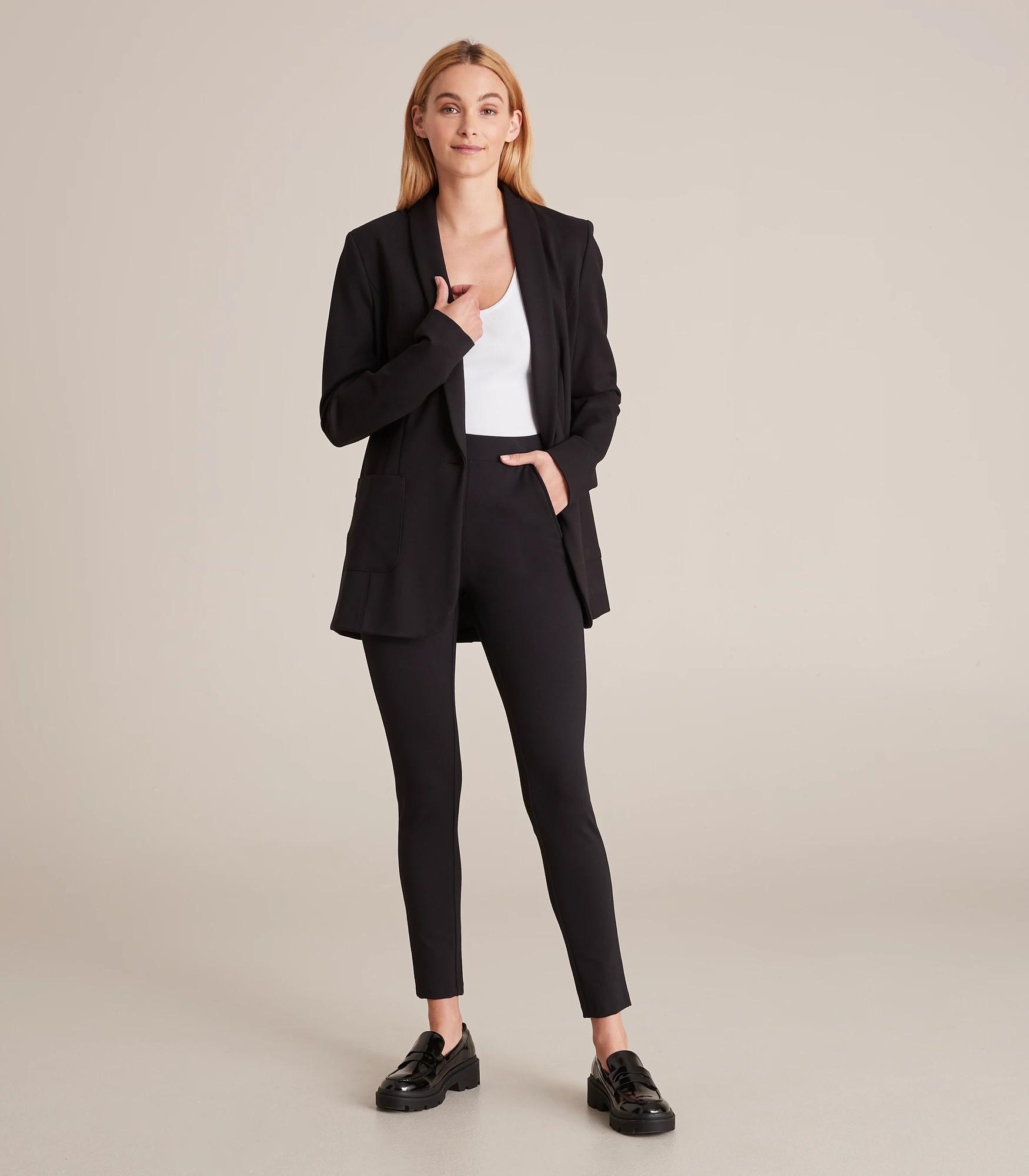 5 Skinny Ponte Treggings - Preview BLACK, 5 of 6