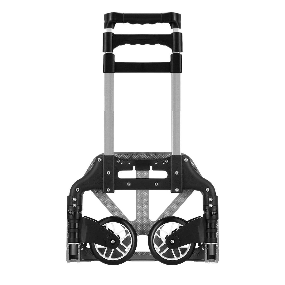5 AUSWAY Folding Dolly Hand Truck Utility Luggage Cart Shopping Trolley Collapsible Foldable, 5 of 5