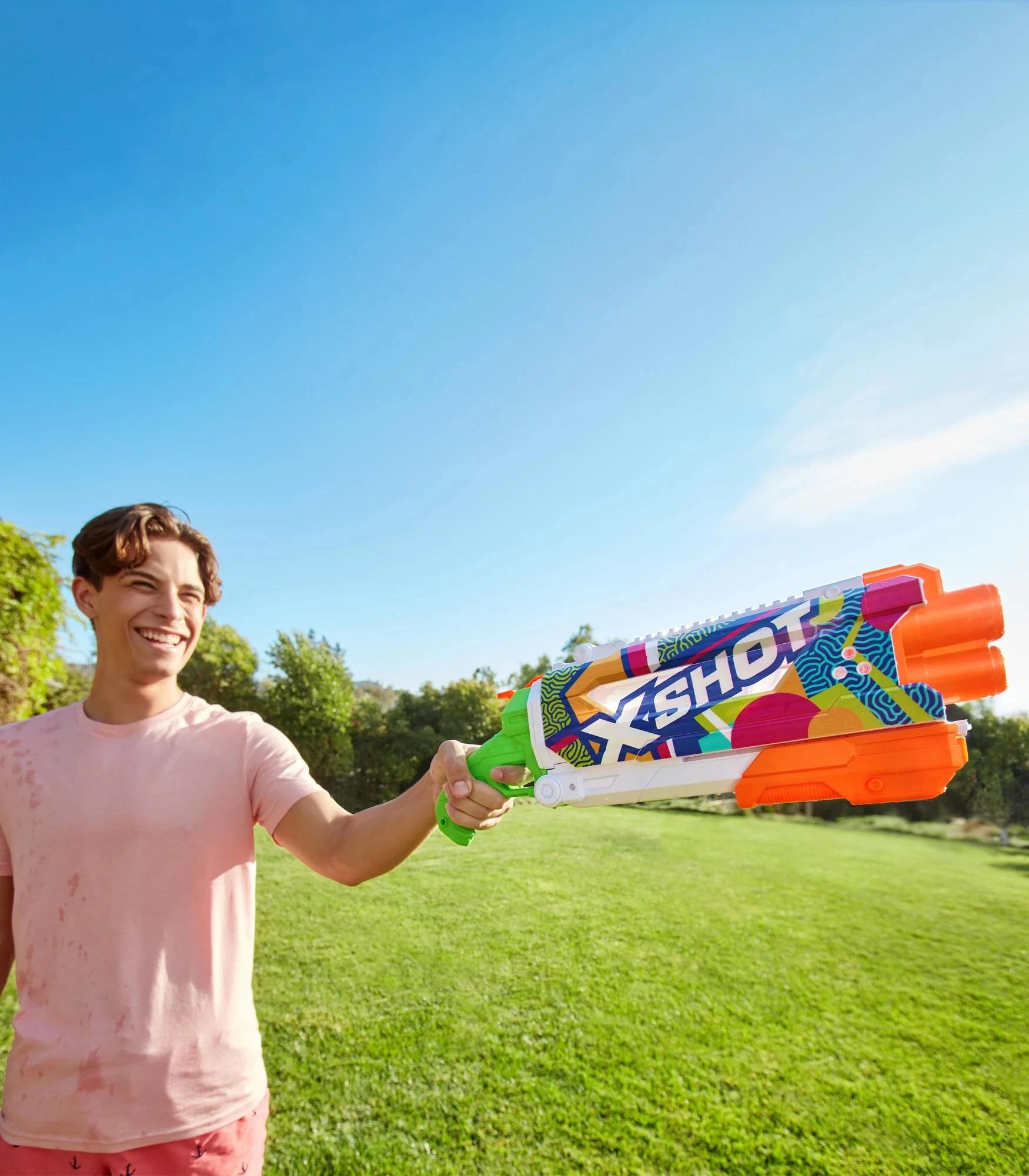 6 XSHOT Water Fast-Fill Skins Water Blaster - Assorted* - Multi, 6 of 8