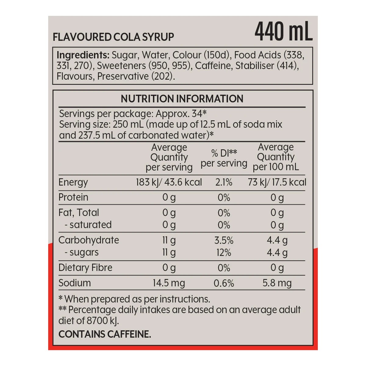 2 Sodastream Classics Cola Soda Mix 440ml, 2 of 2