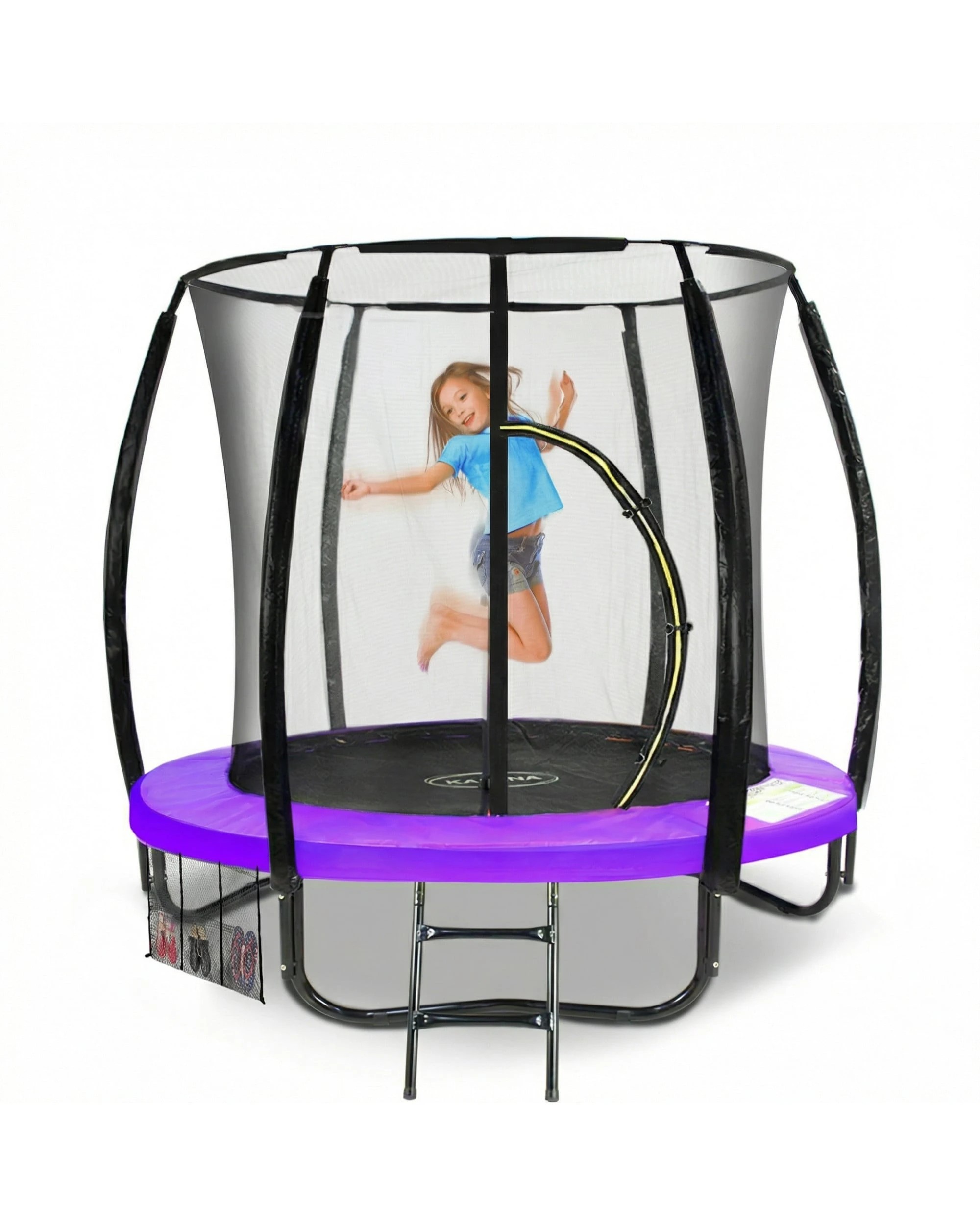 1 Kahuna Classic 6 Ft Trampoline - Purple, 1 of 8