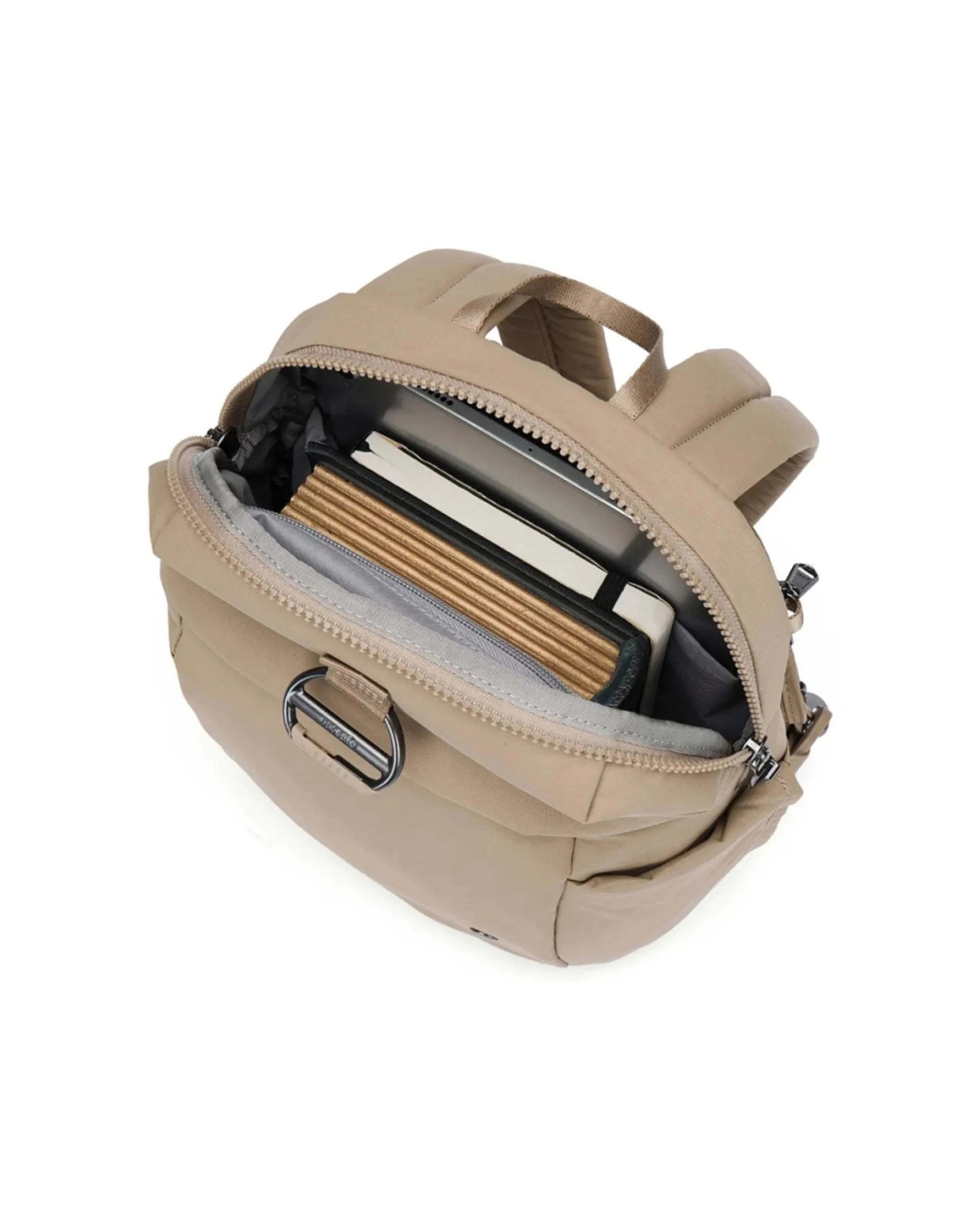 2 Pacsafe Citysafe CX Petite Anti-Theft RFID Blocking Backpack 8L Lightweight Durable Travel Bag Taupe - Blue, 2 of 8