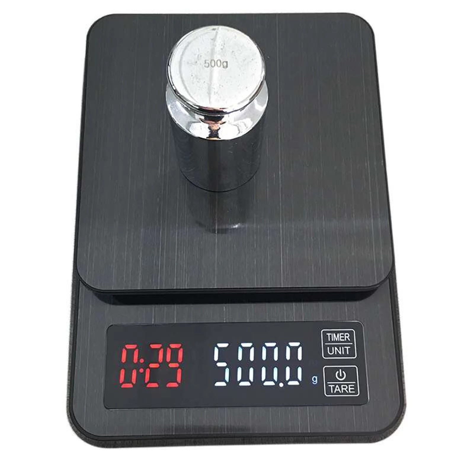 1 TODO 10Kg Stainless Steel Kitchen Scale Lcd Display 1G Graduation Coffee Scale Usb Powered, 1 of 3