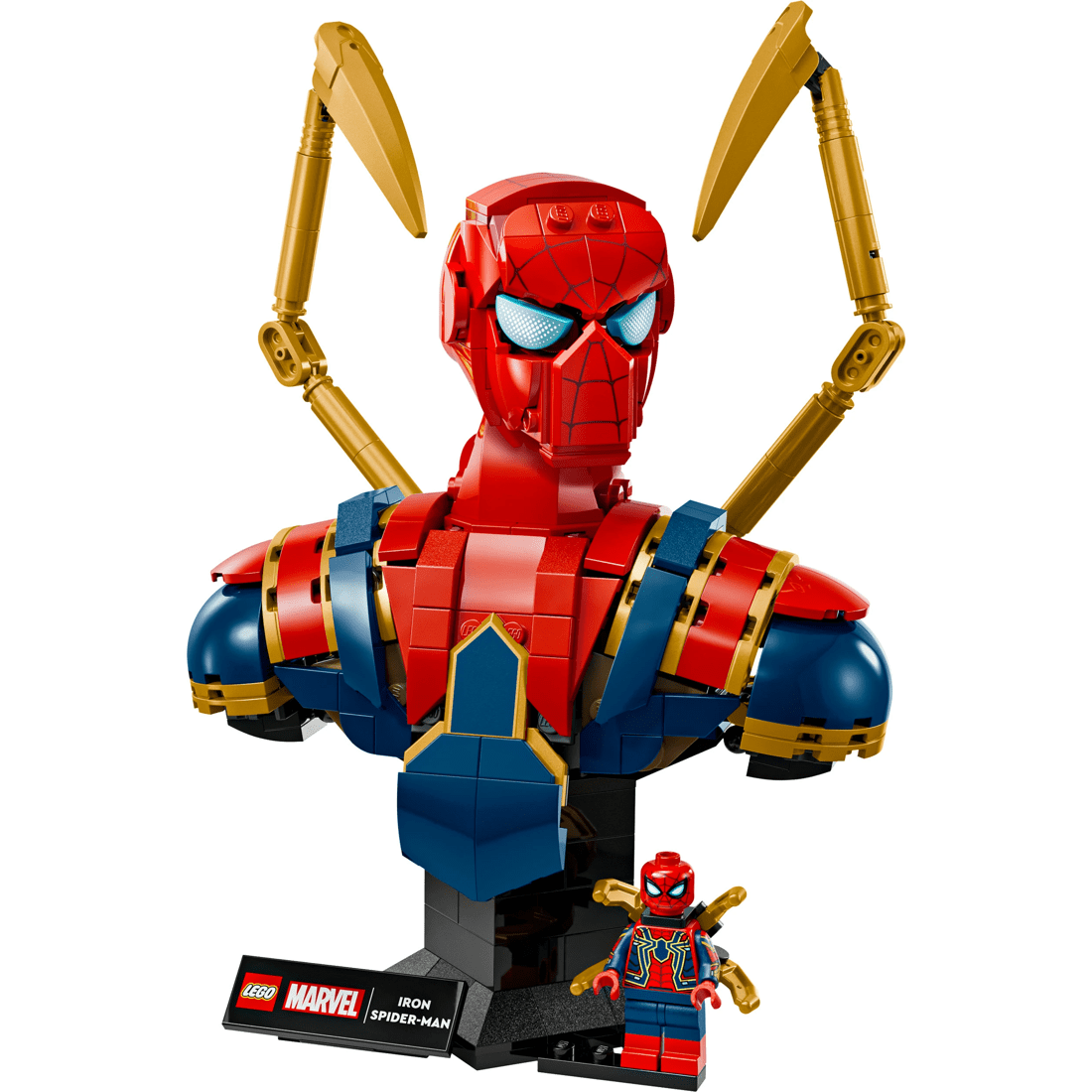 2 LEGO Super Heroes Iron Spider-Man Bust 76326, 2 of 10
