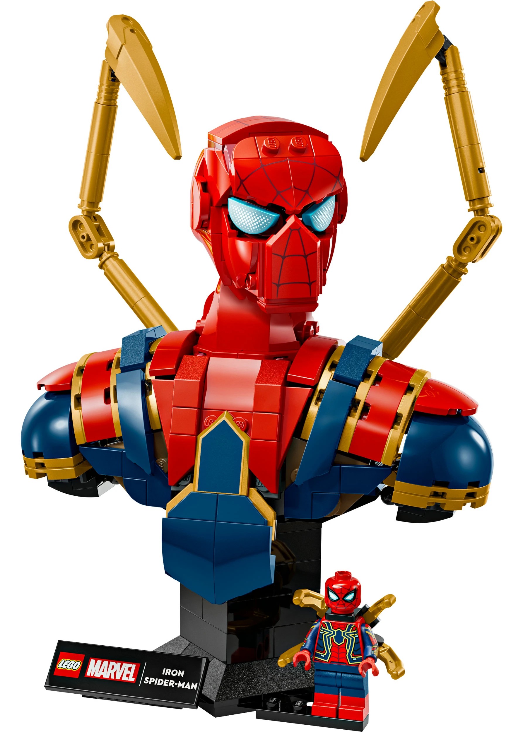 2 LEGO Super Heroes Iron Spider-Man Bust 76326, 2 of 10