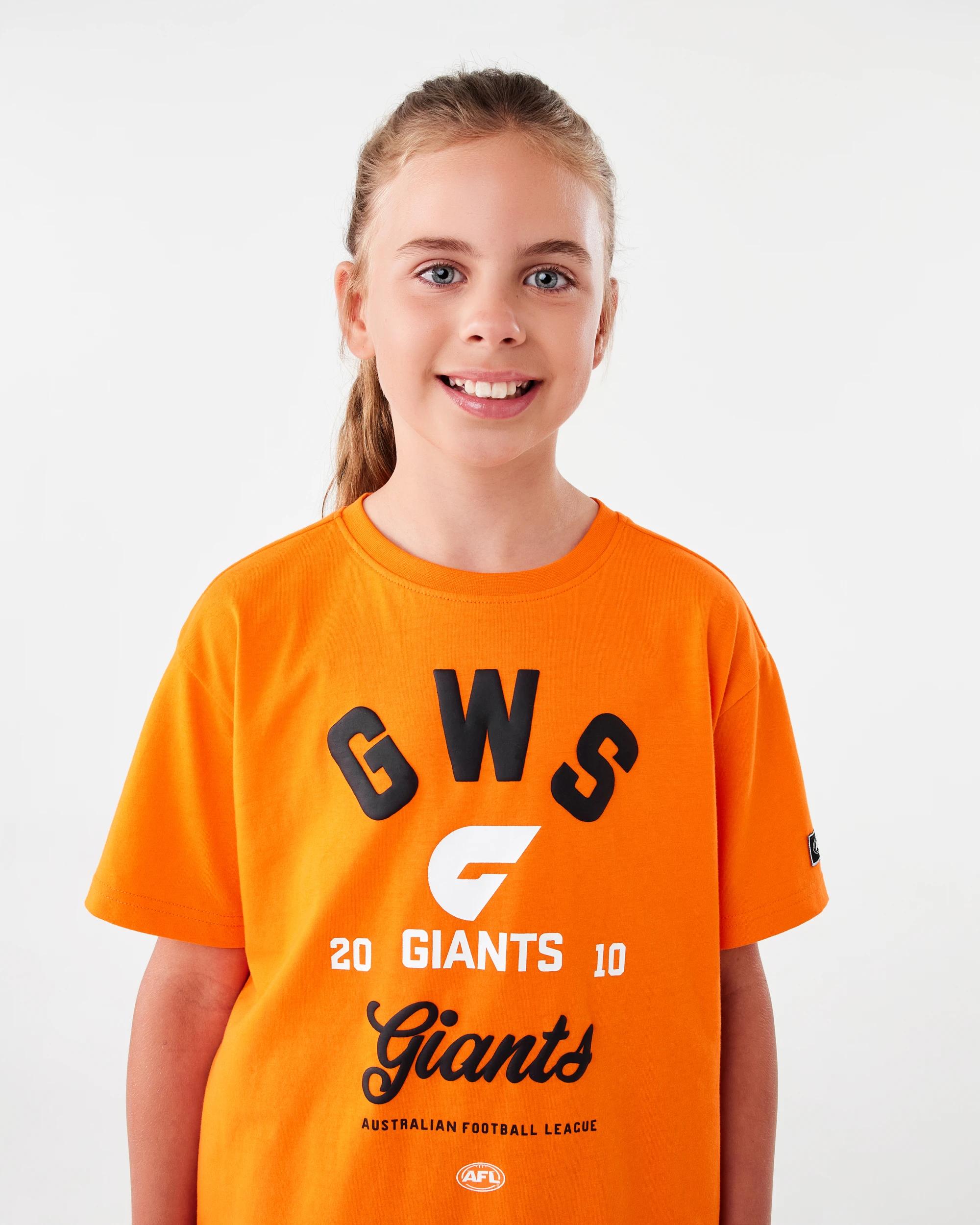 4 Official AFL Kids T-shirt Gws Giants, 4 of 9