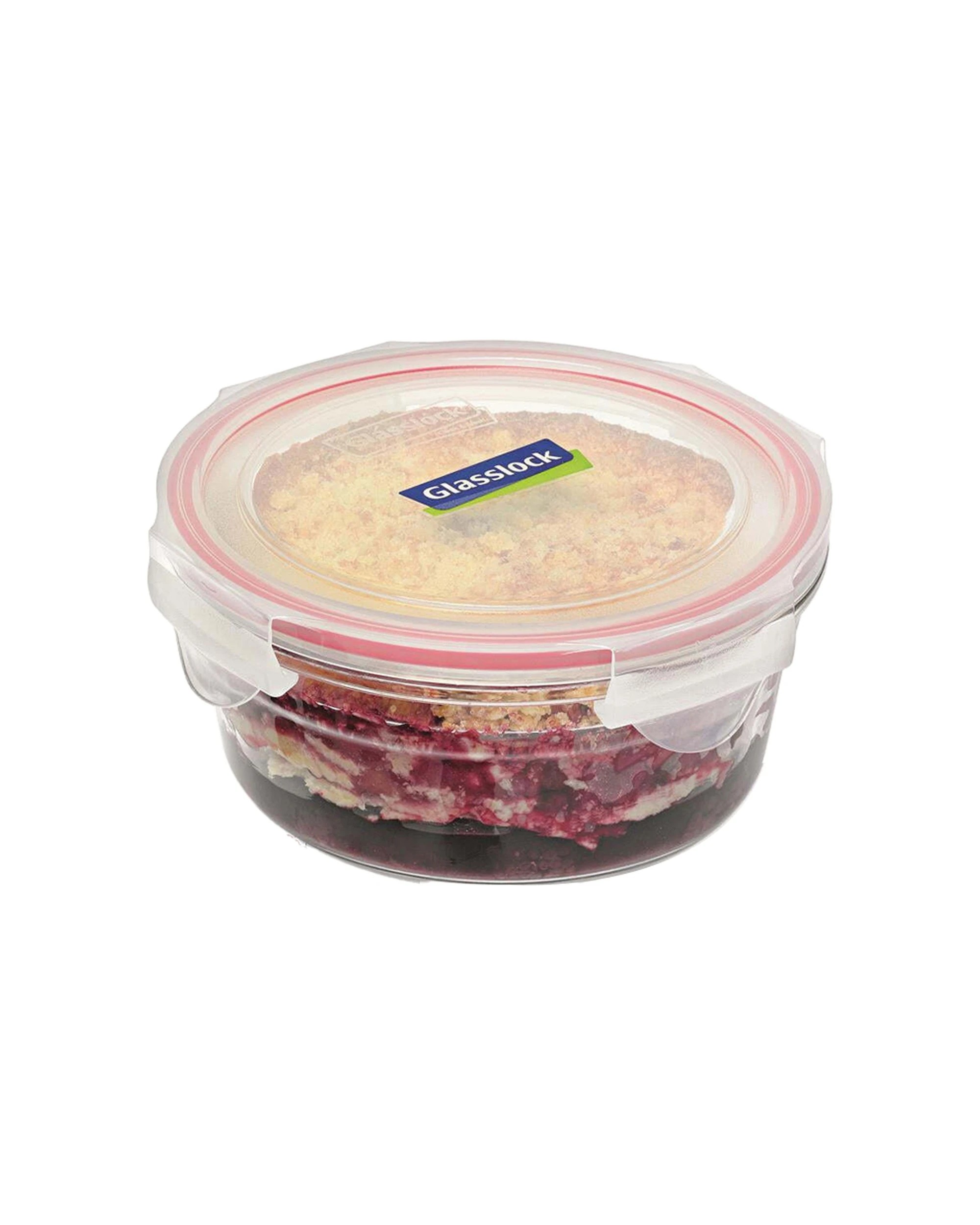3 Glasslock 1.48l Tempered Glass Oven Safe Food Container With Lid Airtight Seal - Clear, 3 of 3