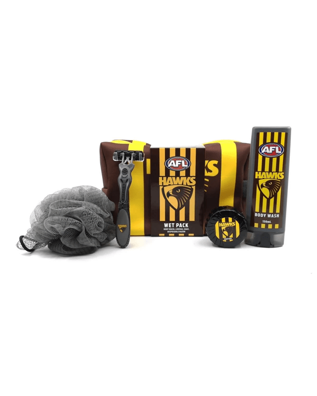AFL Hawthorn Hawks Wet Pack with Accesso