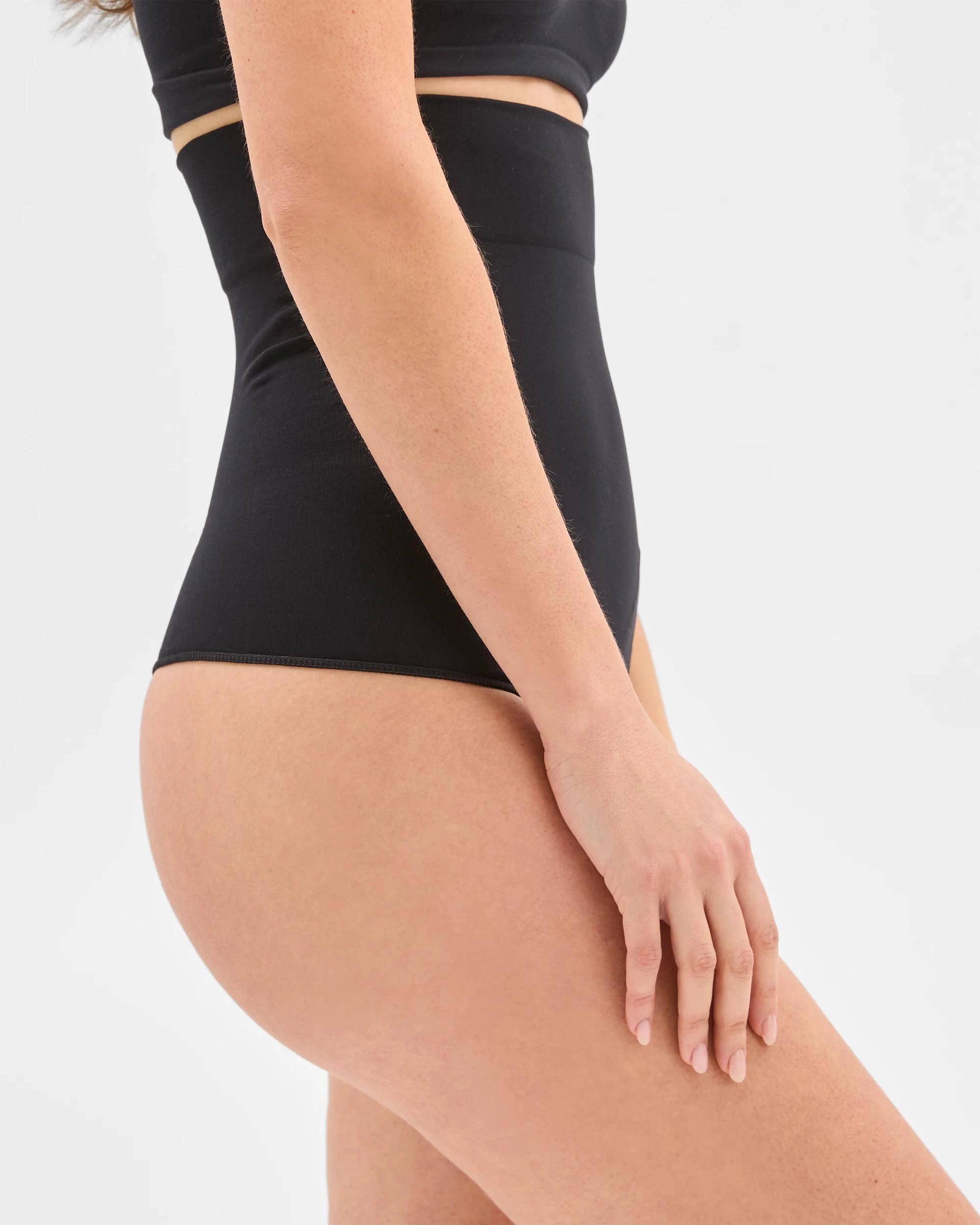 2 Target Woman Womens Seamless Sculp High Waisted G-String Shapewear BLACK, 2 of 3