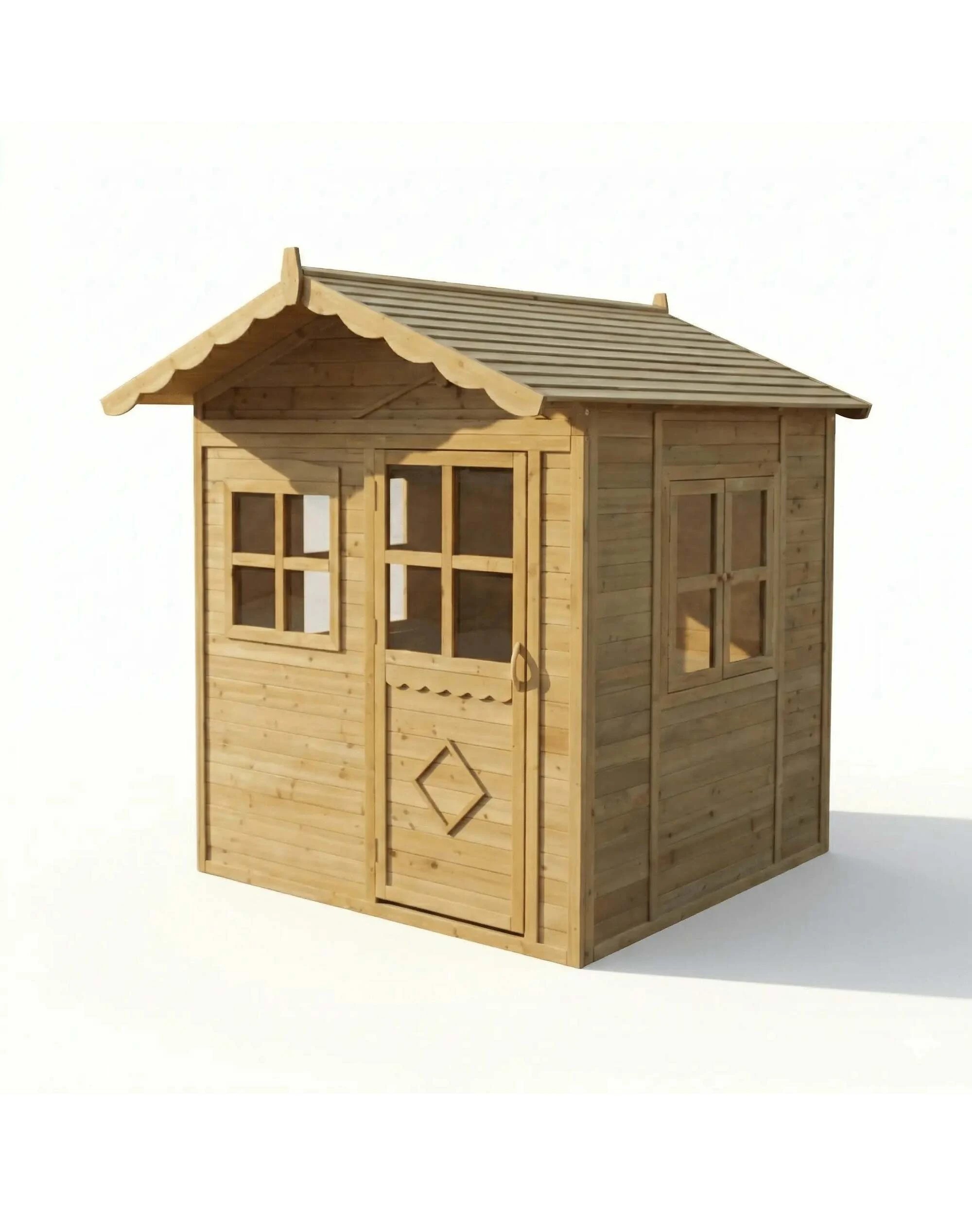 2 Hide & Seek Kids Herbie Cottage Cubby House, 2 of 8