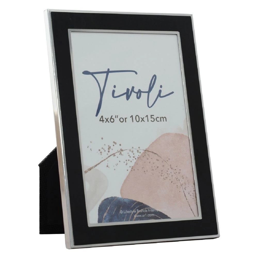 3 Tivoli 6x4" Frame Black/Silver, 3 of 4
