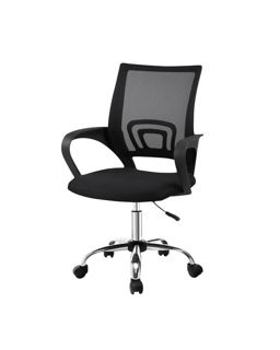 Artiss Mesh Office Chair Mid Back Durable Space Saving Modern Decor Easy Assembly Sturdy Versatile Easy Clean - B