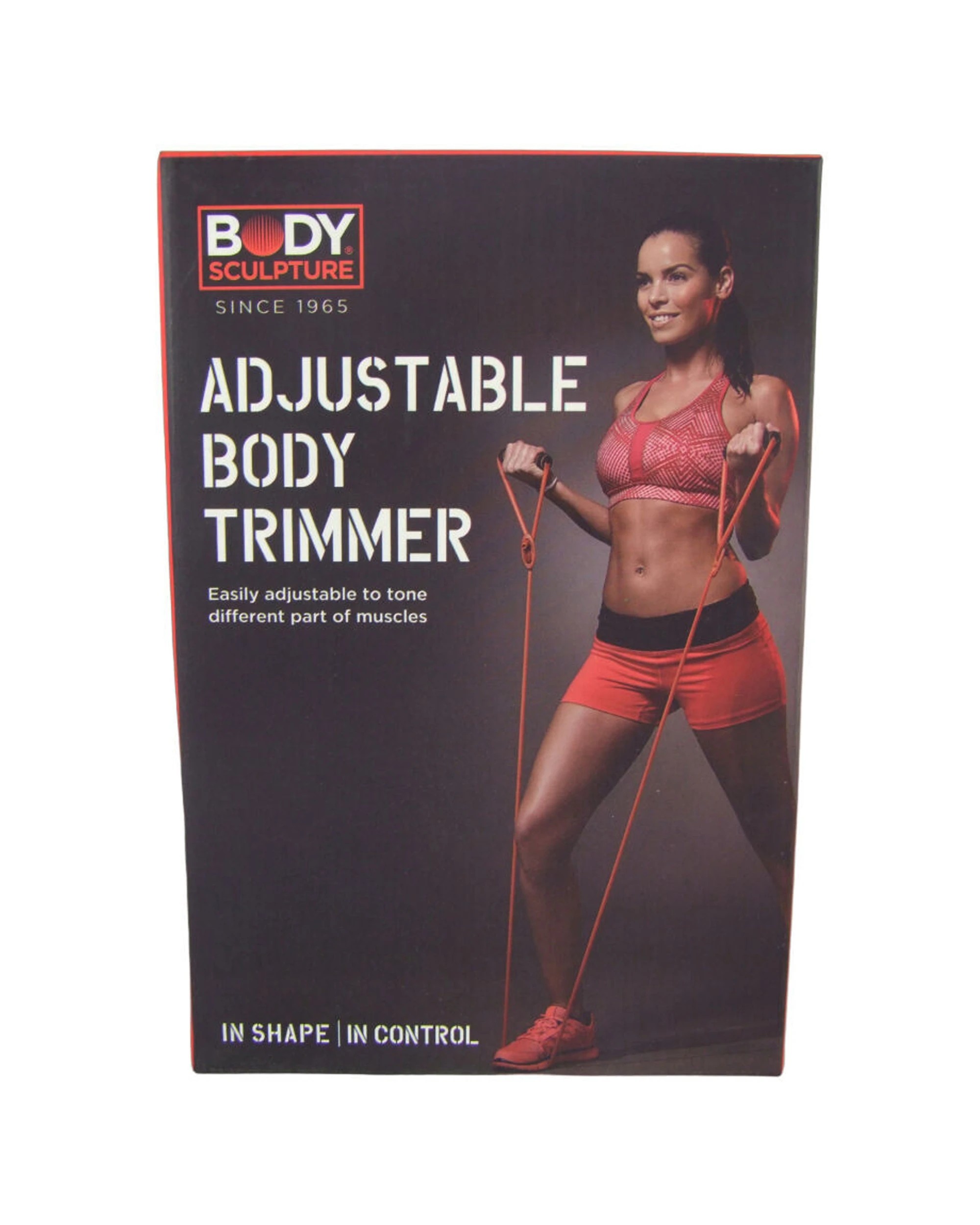 2 Body Sculpture Adjustable Trimmer Exercise Band 2 Pack Foam Padded Handles - Multi, 2 of 2