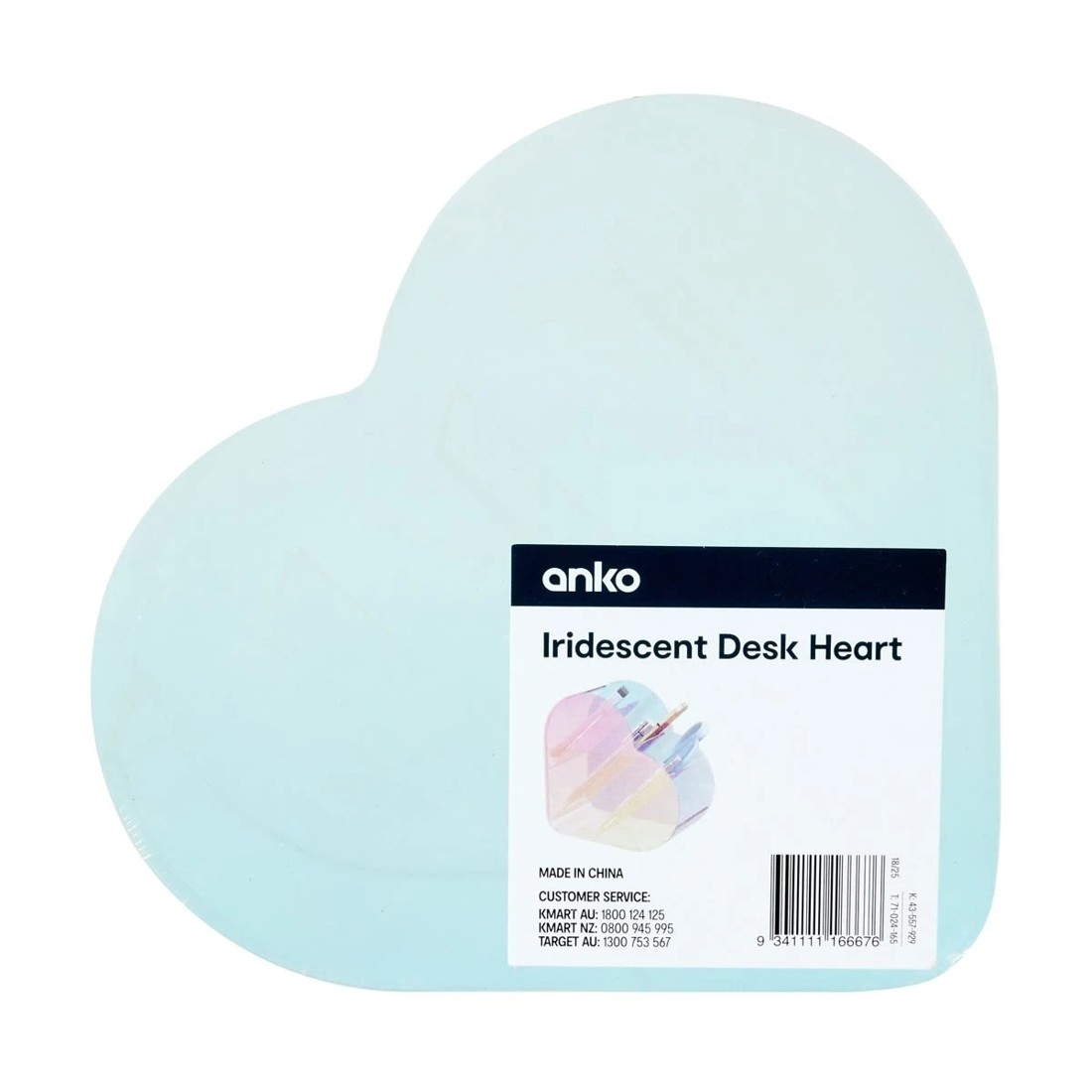 4 Iridescent Desk Heart, 4 of 4