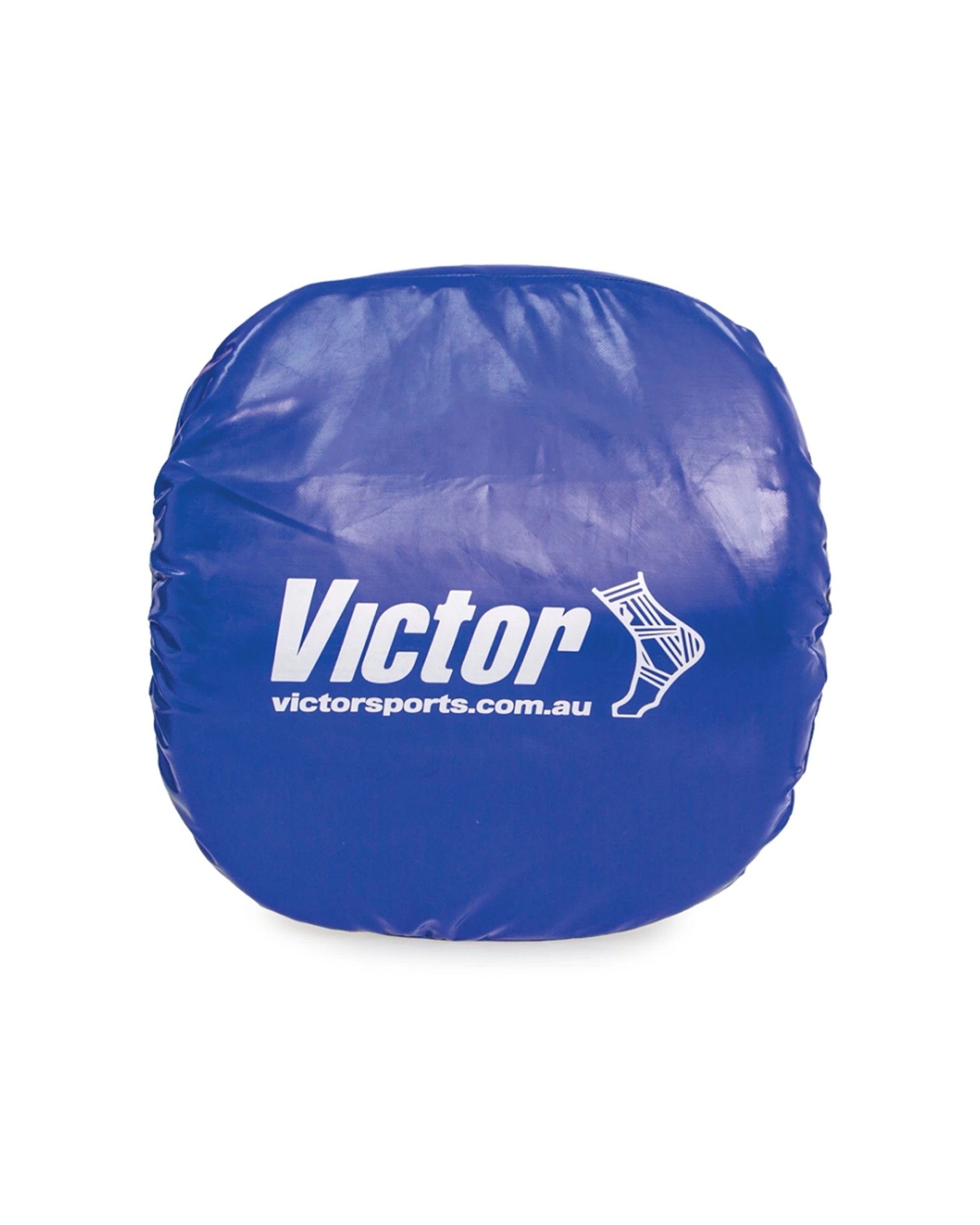 1 Victor Sports Hit Shield Curved Forearm Heavy Duty Vinyl High Density Foam 55x50cm - Blue, 1 of 4