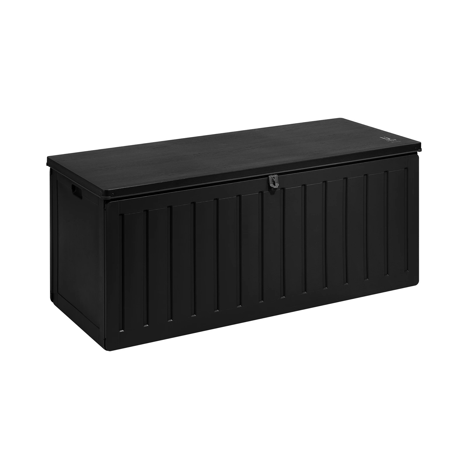 5 Livsip Outdoor Storage Box Bench 490L Cabinet Container Garden Deck Tool - Black, 5 of 8