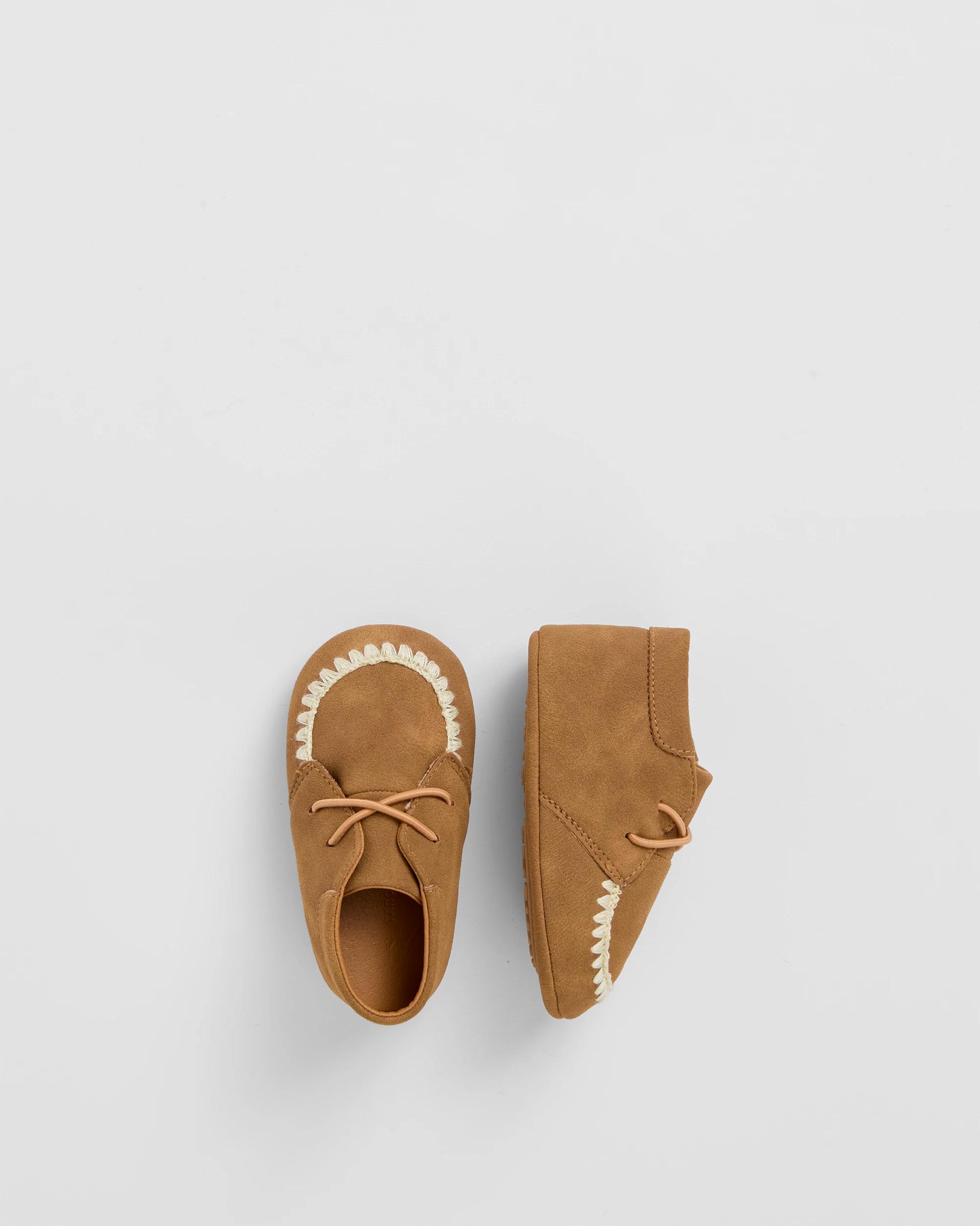 3 Target Baby Pre-Walker Moccasin Slipper CHESTNUT, 3 of 3
