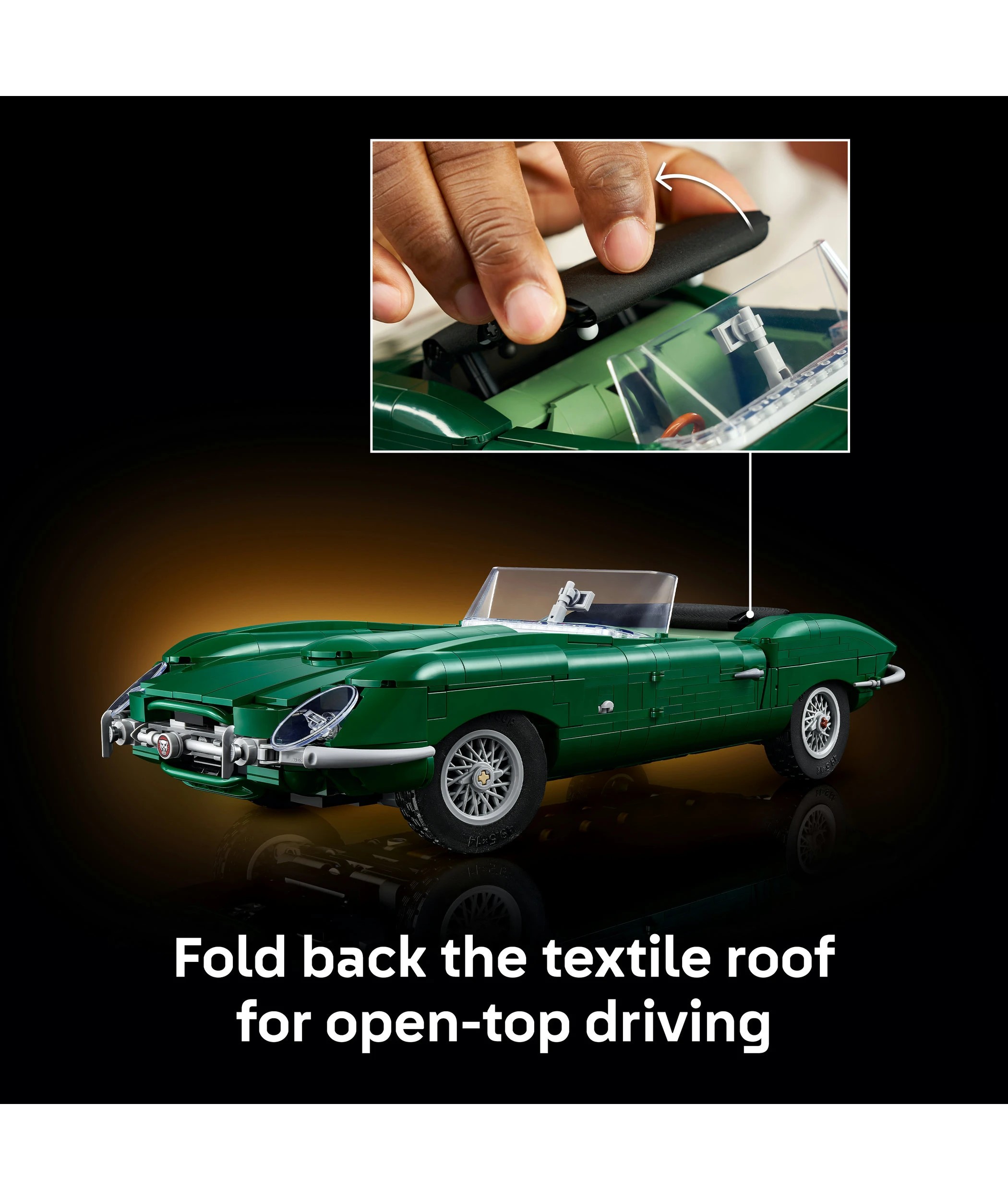 6 LEGO Icons Jaguar E-Type 11381, 6 of 11