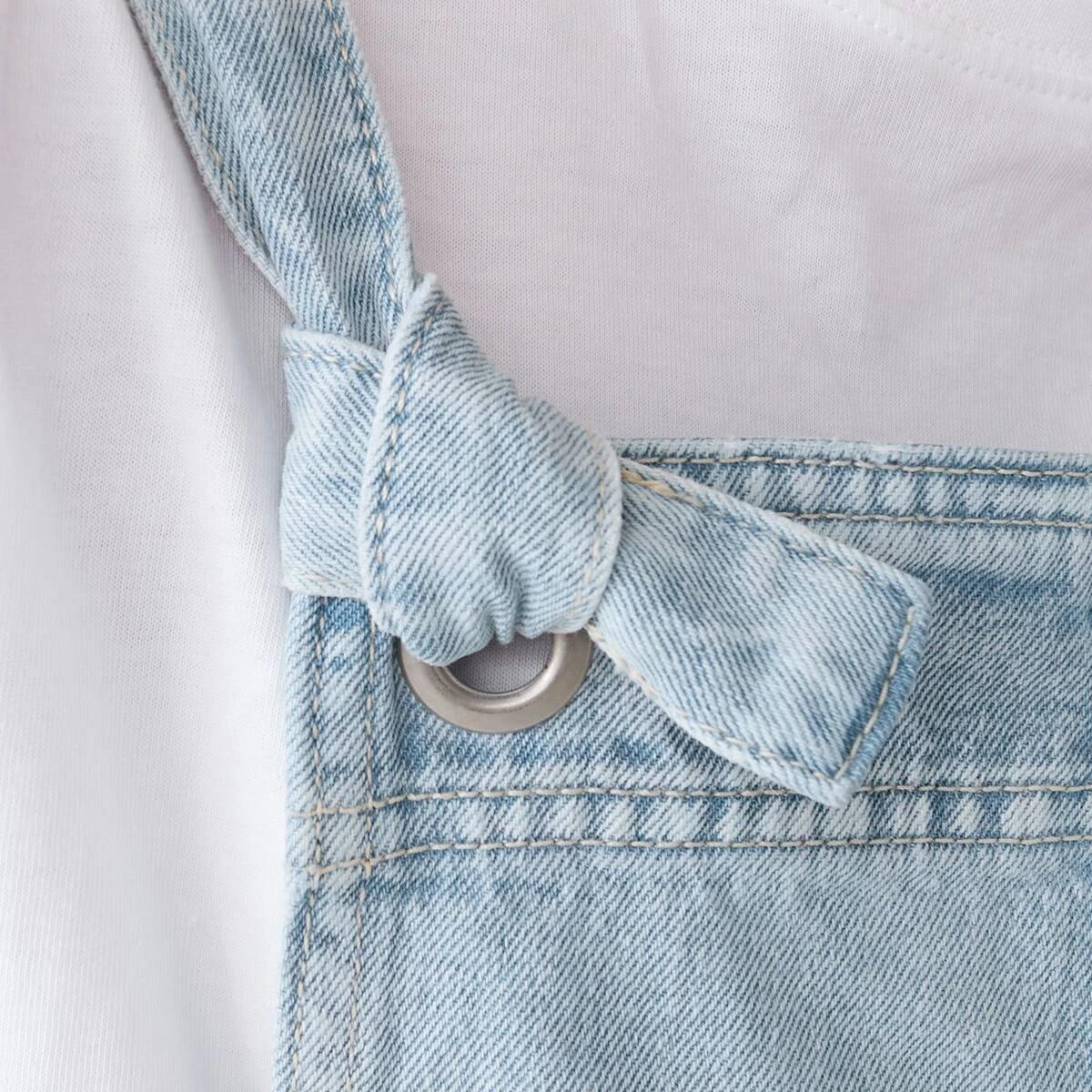 4 Denim Overalls Lit Denim, 4 of 9