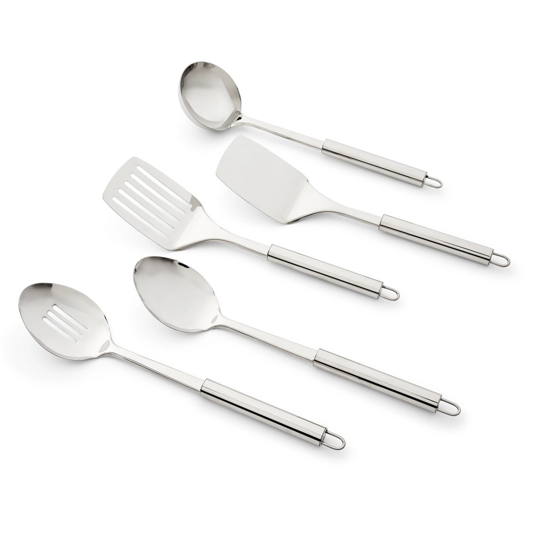 1 5 Piece Stainless Steel Utensil Set, 1 of 8