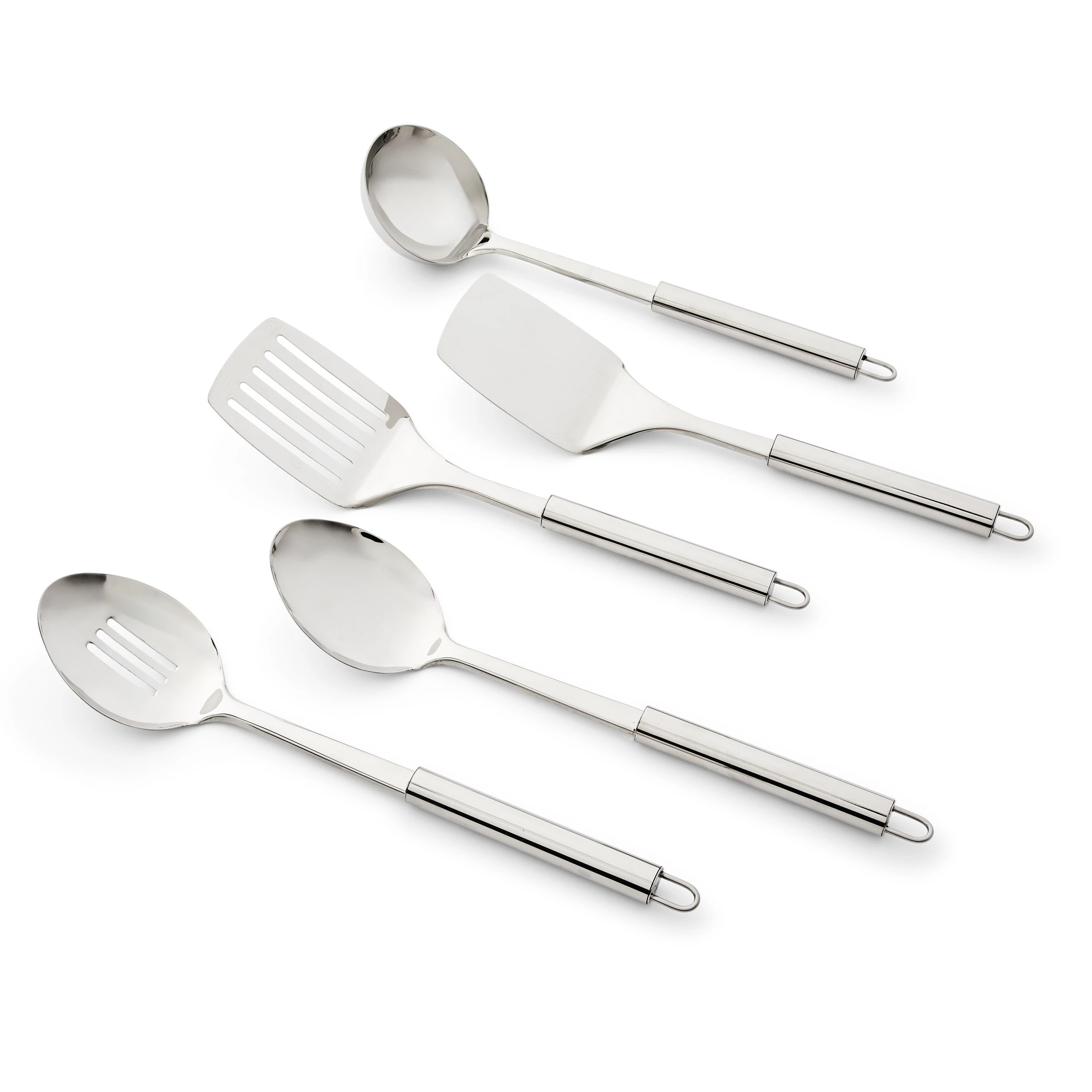 1 5 Piece Stainless Steel Utensil Set, 1 of 8