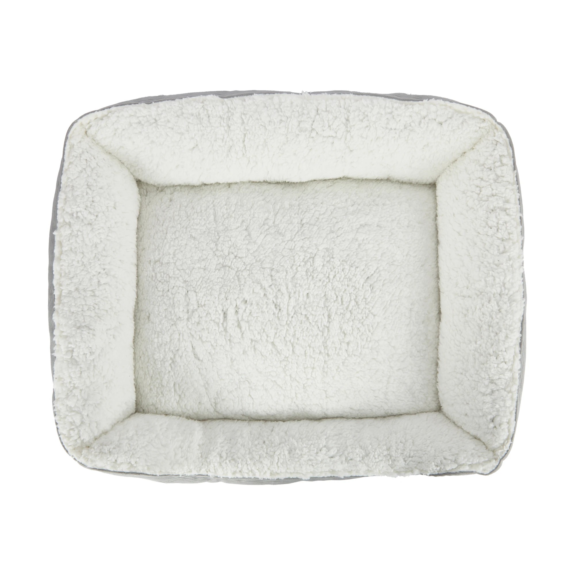 3 Pet Bed Lounge Corduroy - Medium, Grey, 3 of 8