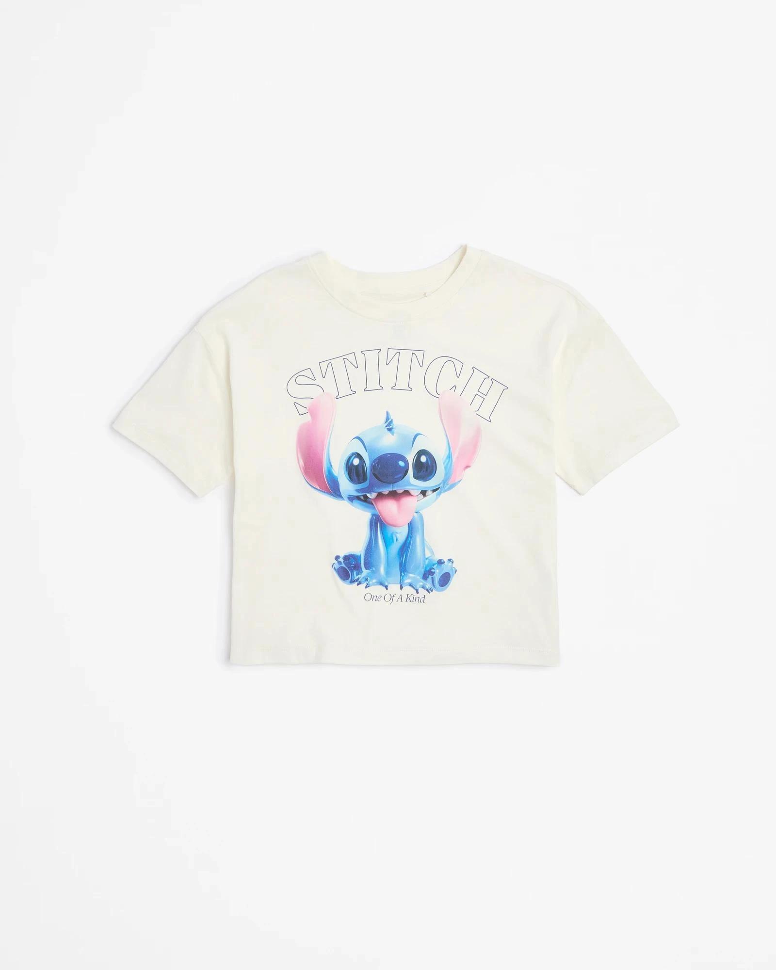 4 Disney Lilo & Stitch T-shirt CREAM, 4 of 5
