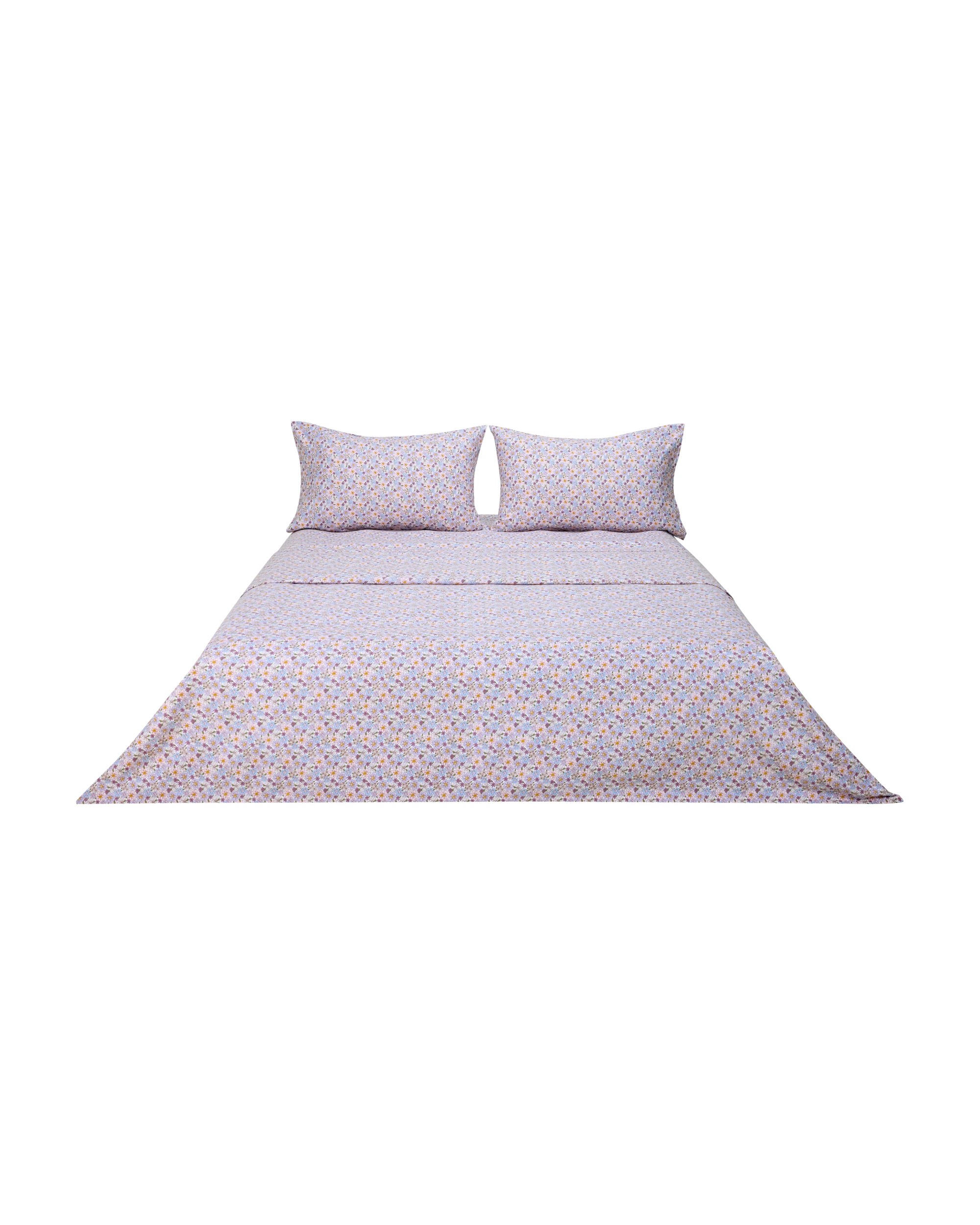 6 Floral Cotton Flannelette Sheet Set - Queen Bed, 6 of 7