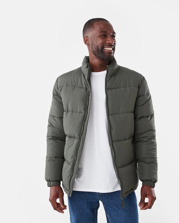 Funnel Neck Puffer Jacket