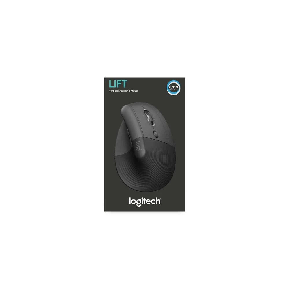10 Logitech Lift Vertical Ergonomic Mouse Graphite, 10 of 10