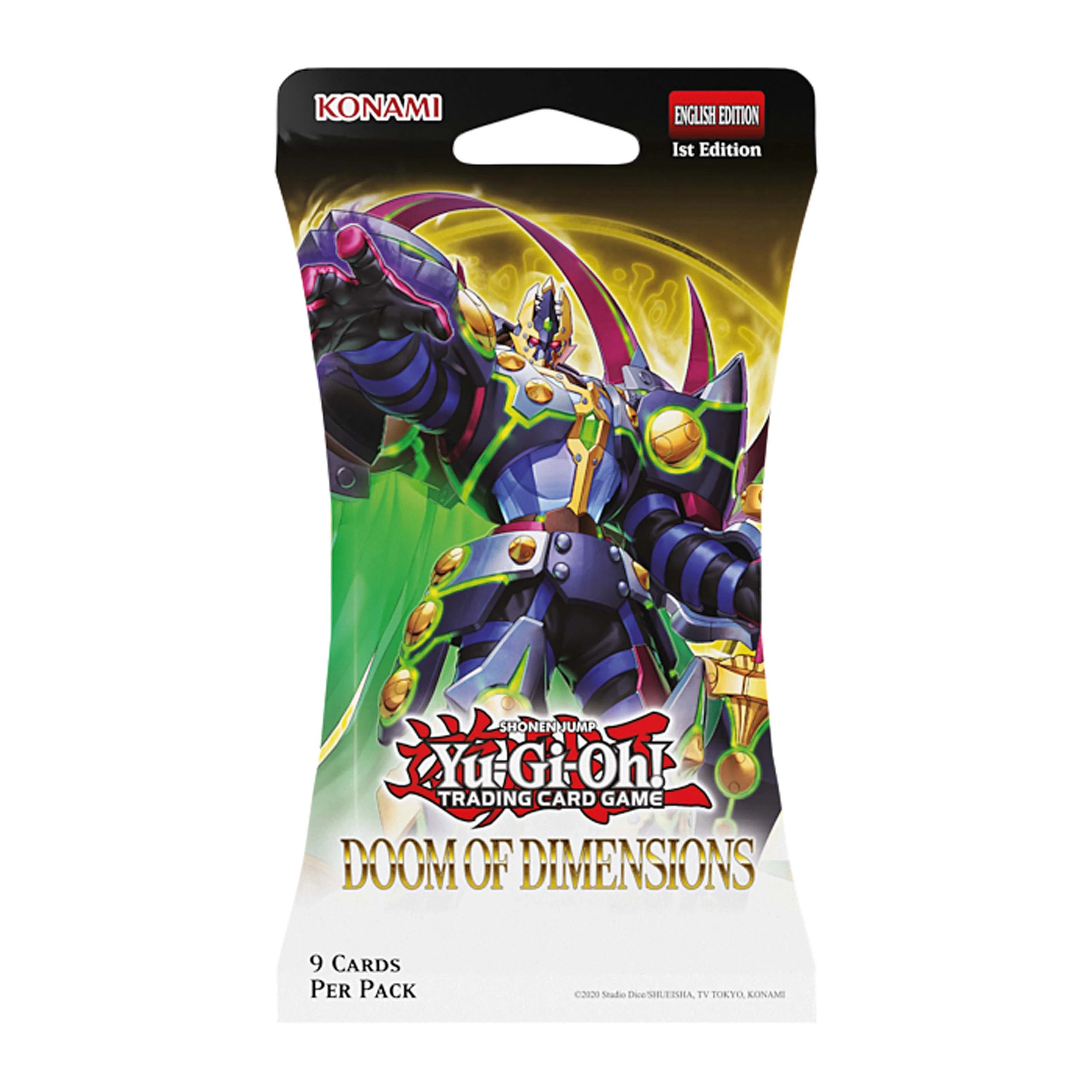 1 Konami Shonen Jump Yu-Gi-Oh! Trading Card Game: Doom of Dimensions, 1 of 2