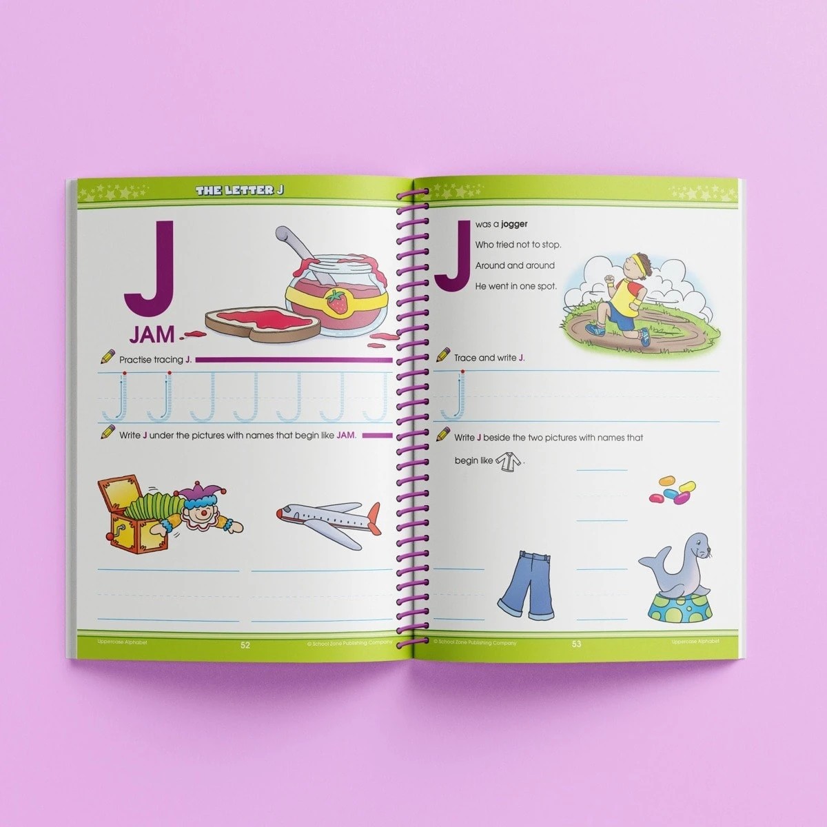 5 School Zone: Big Alphabet P - Book, 5 of 5