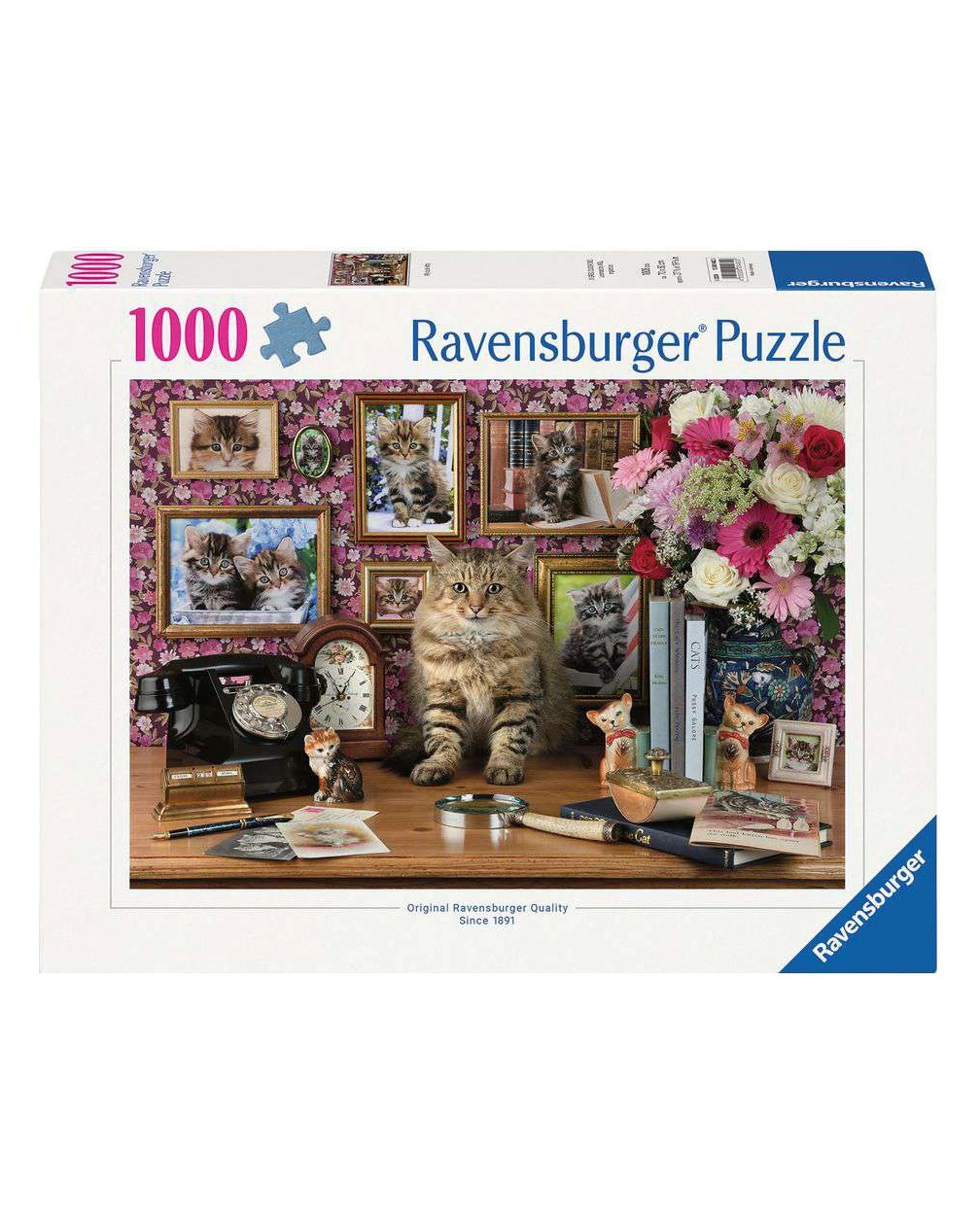 1 Ravensburger My Cute Kitty 1000 Piece Jigsaw Puzzle, 1 of 2