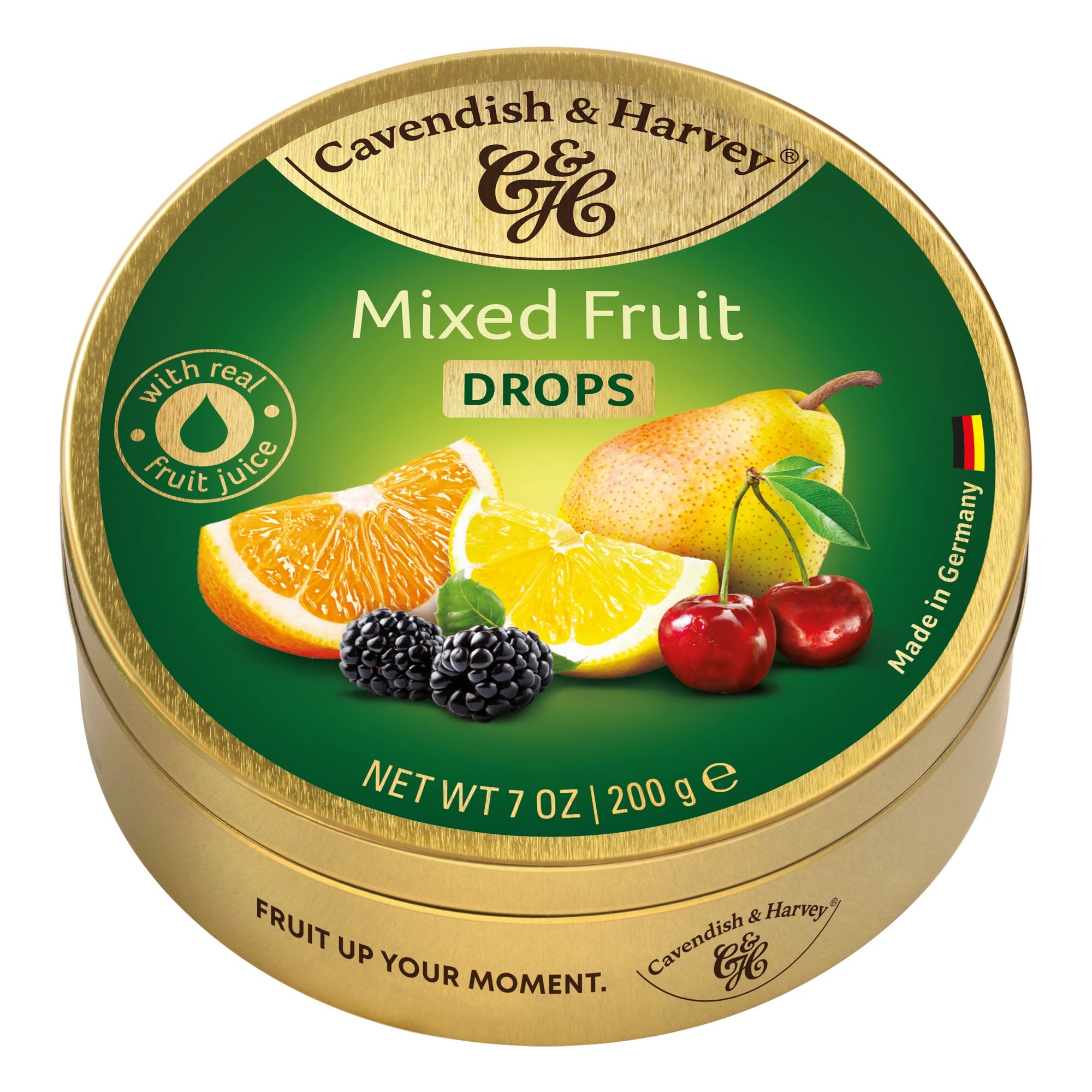 1 Cavendish & Harvey Mixed Fruit Drops 200g, 1 of 2