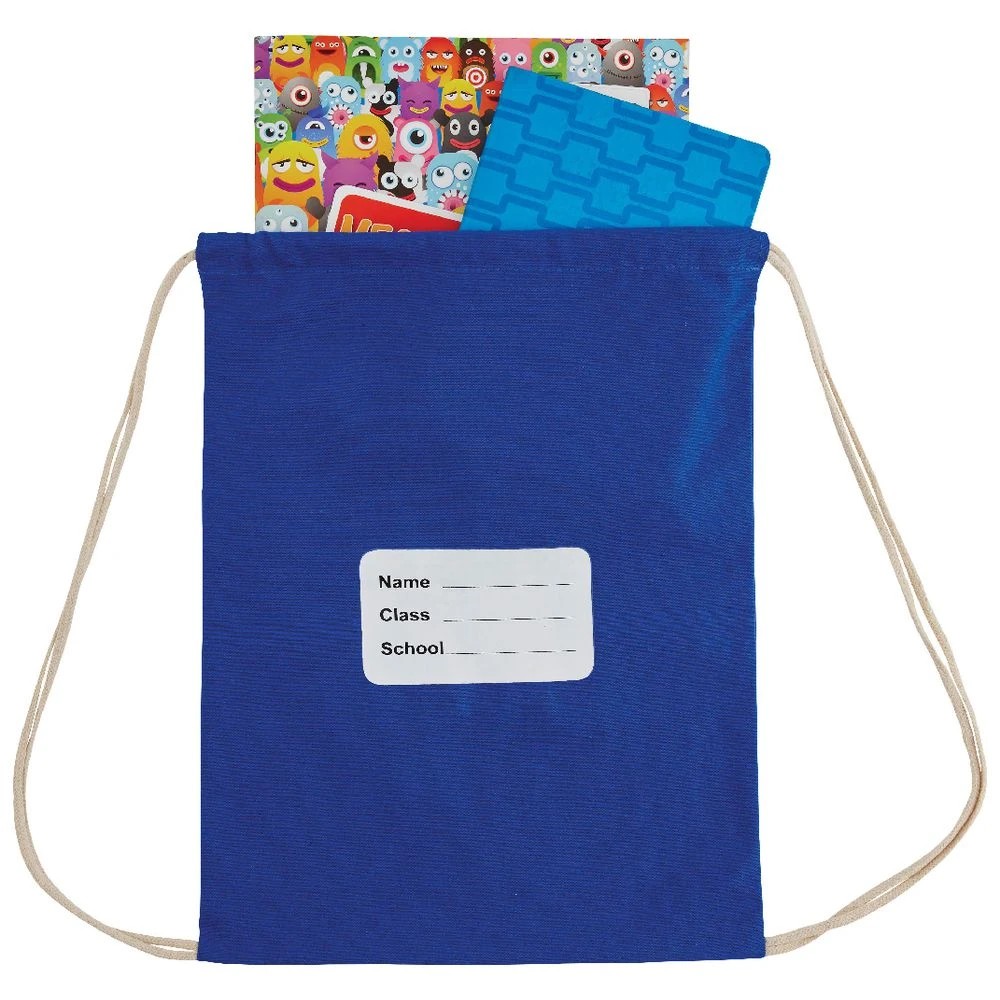 3 Kadink Library Bag Blue, 3 of 3