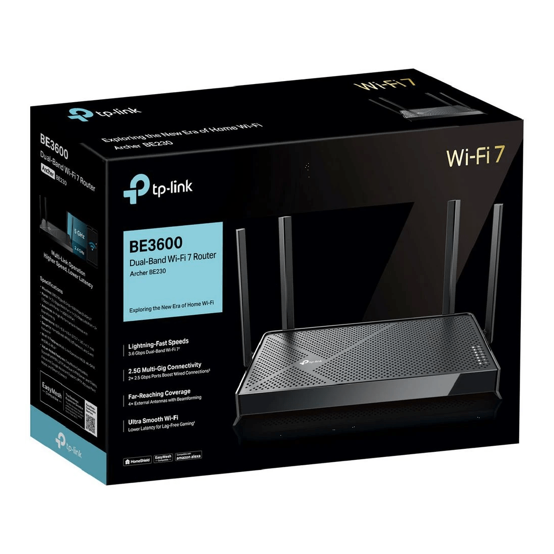 8 TP-Link Archer BE230 BE3600 Dual-Band WiFi 7 Router, 8 of 8